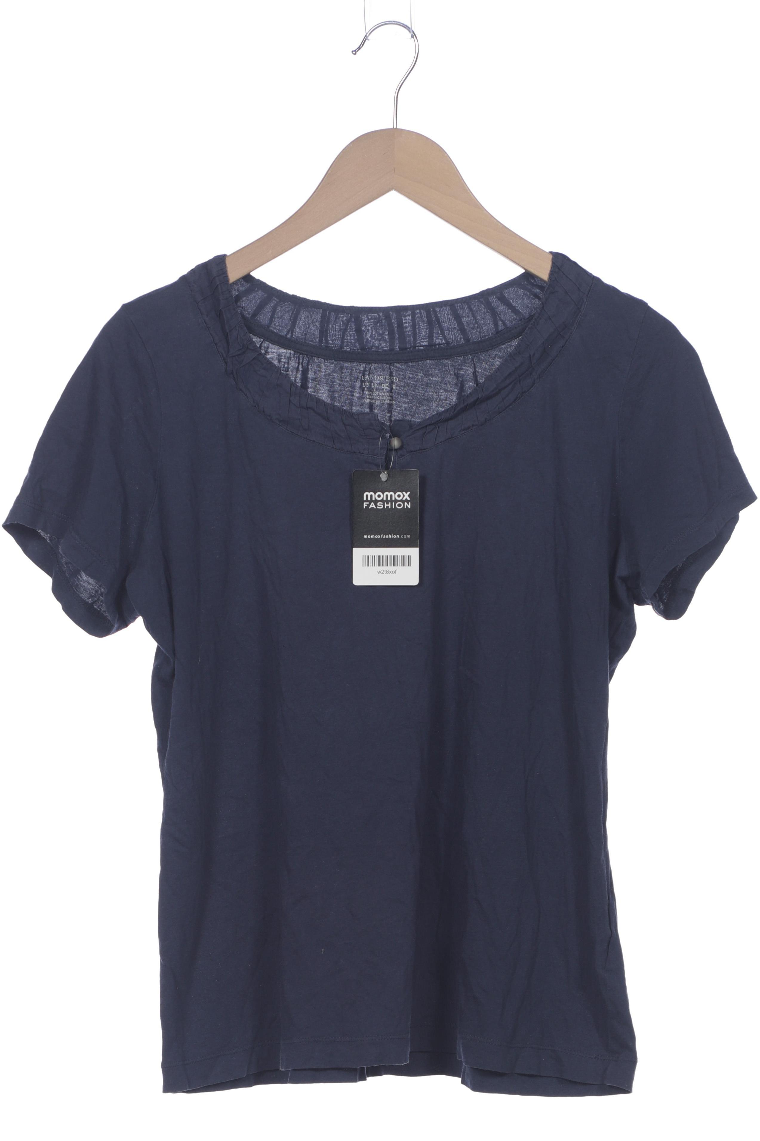 

Lands End Damen T-Shirt, marineblau, Gr. 42