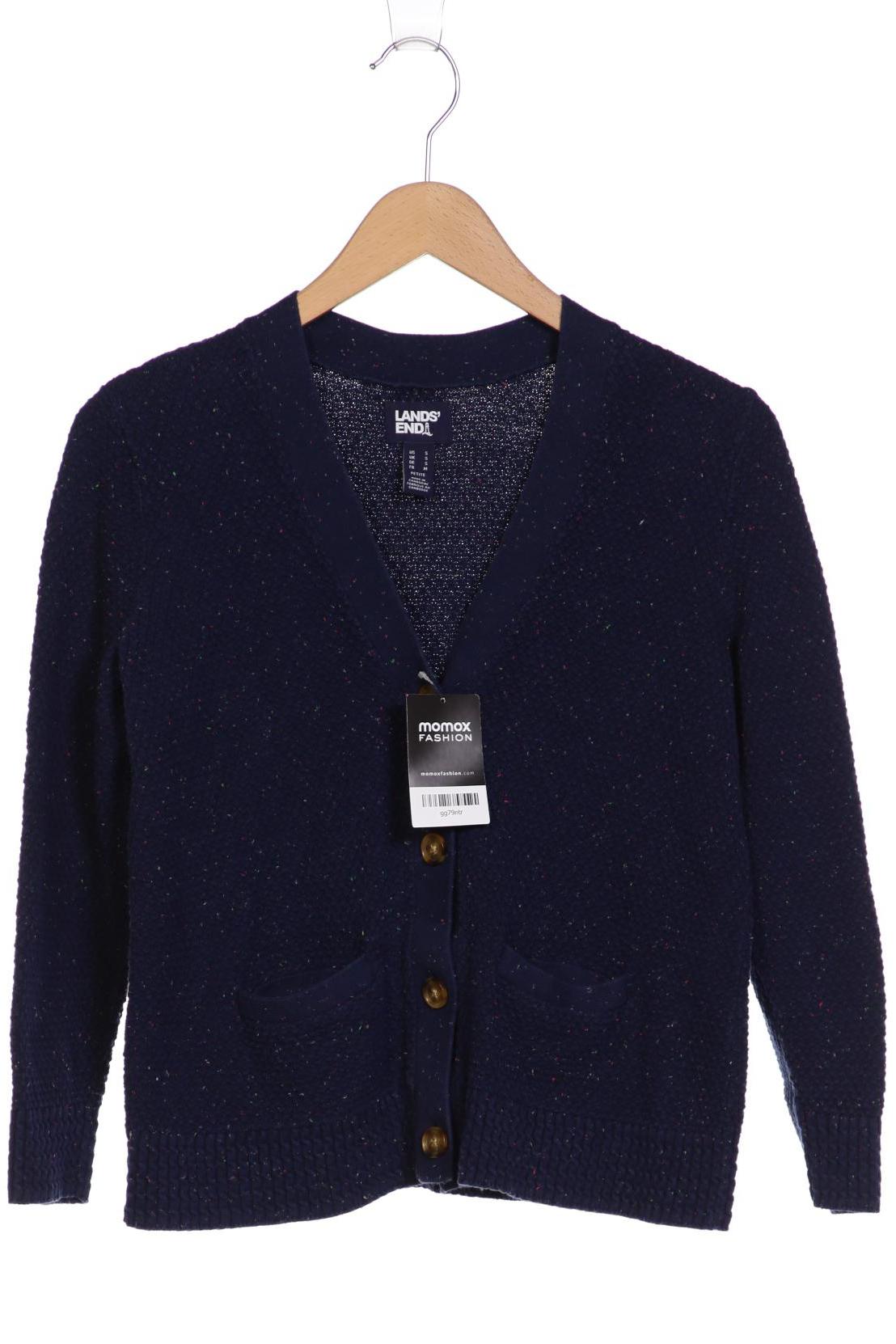 

Lands End Damen Strickjacke, marineblau, Gr. 36