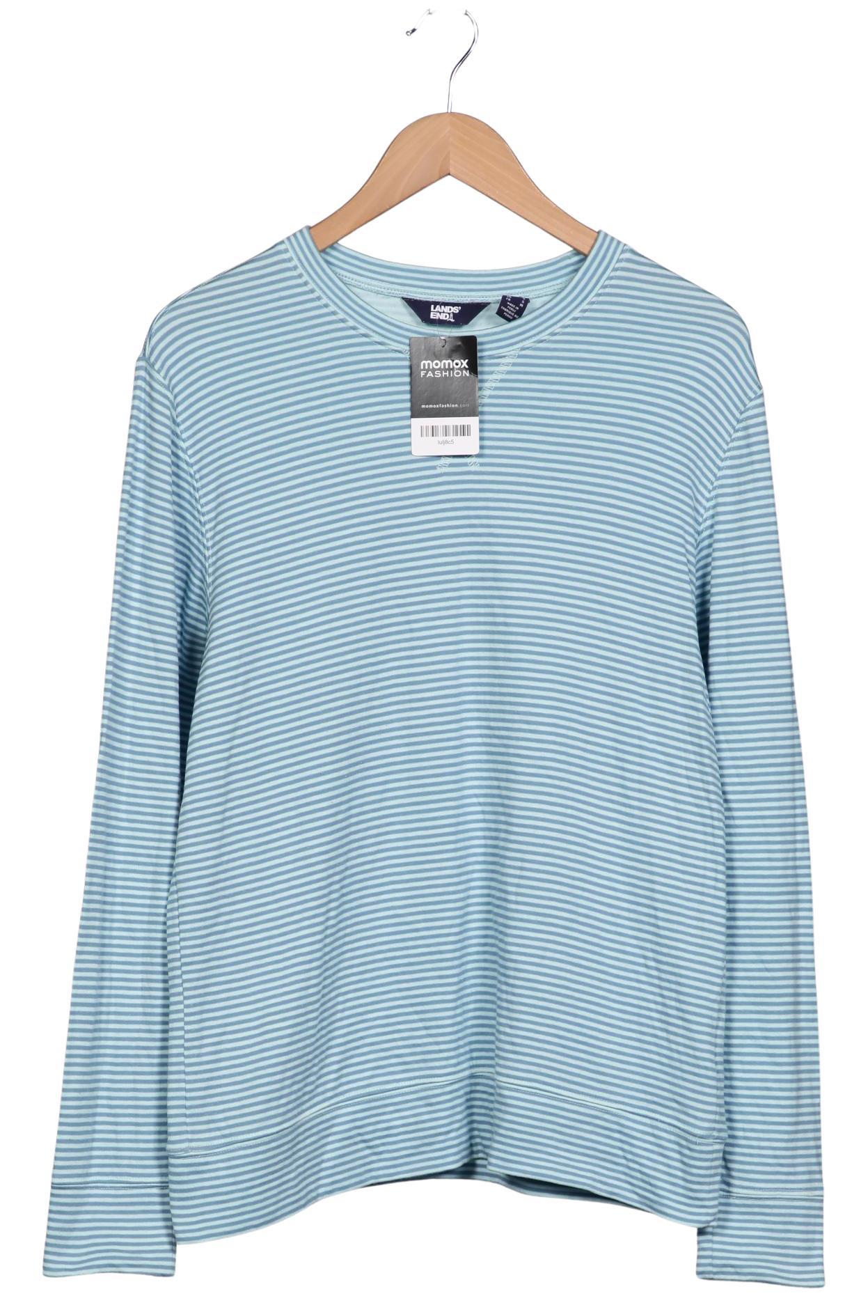 

Lands End Damen Sweatshirt, hellblau, Gr. 36