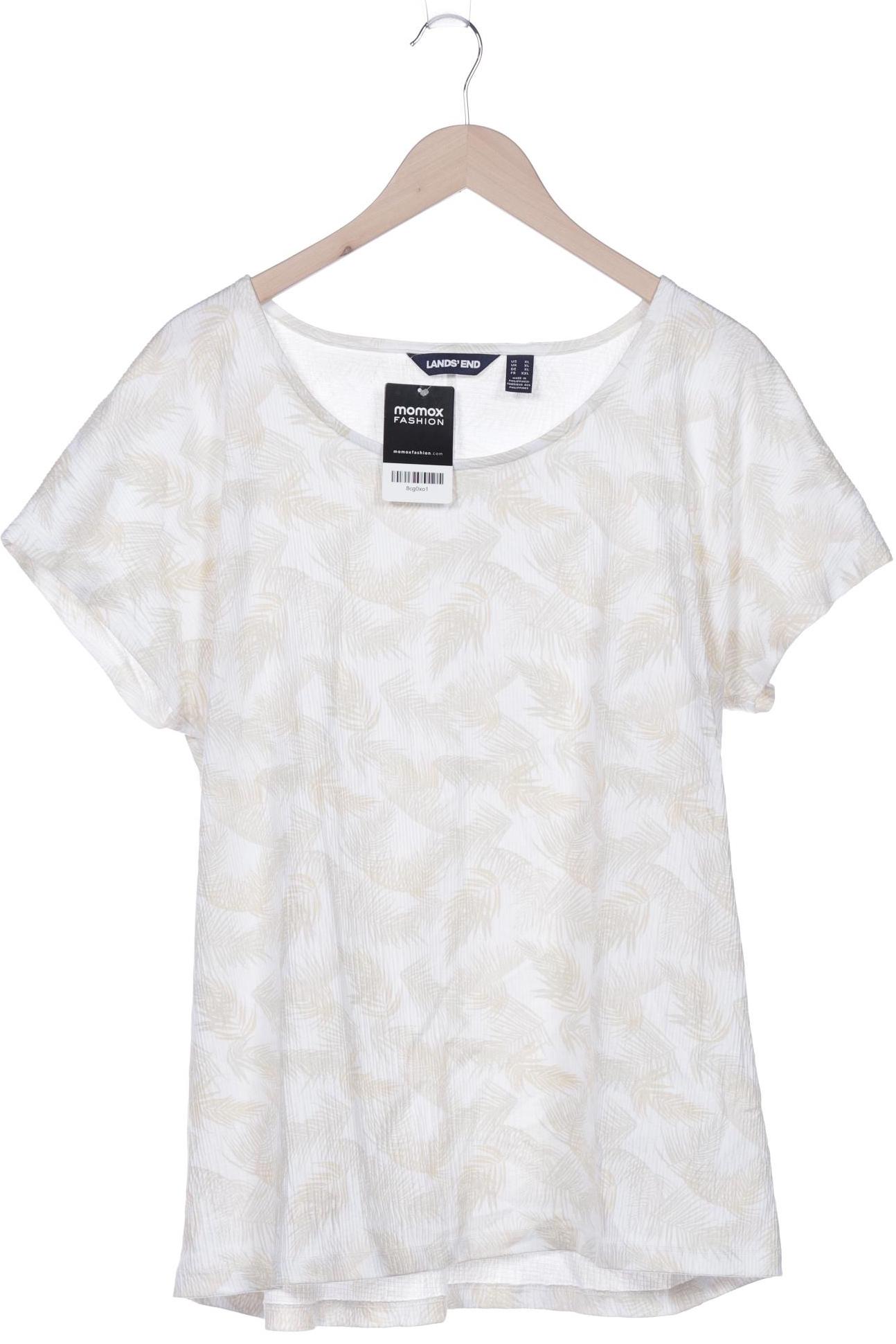 

Lands End Damen T-Shirt, beige, Gr. 44