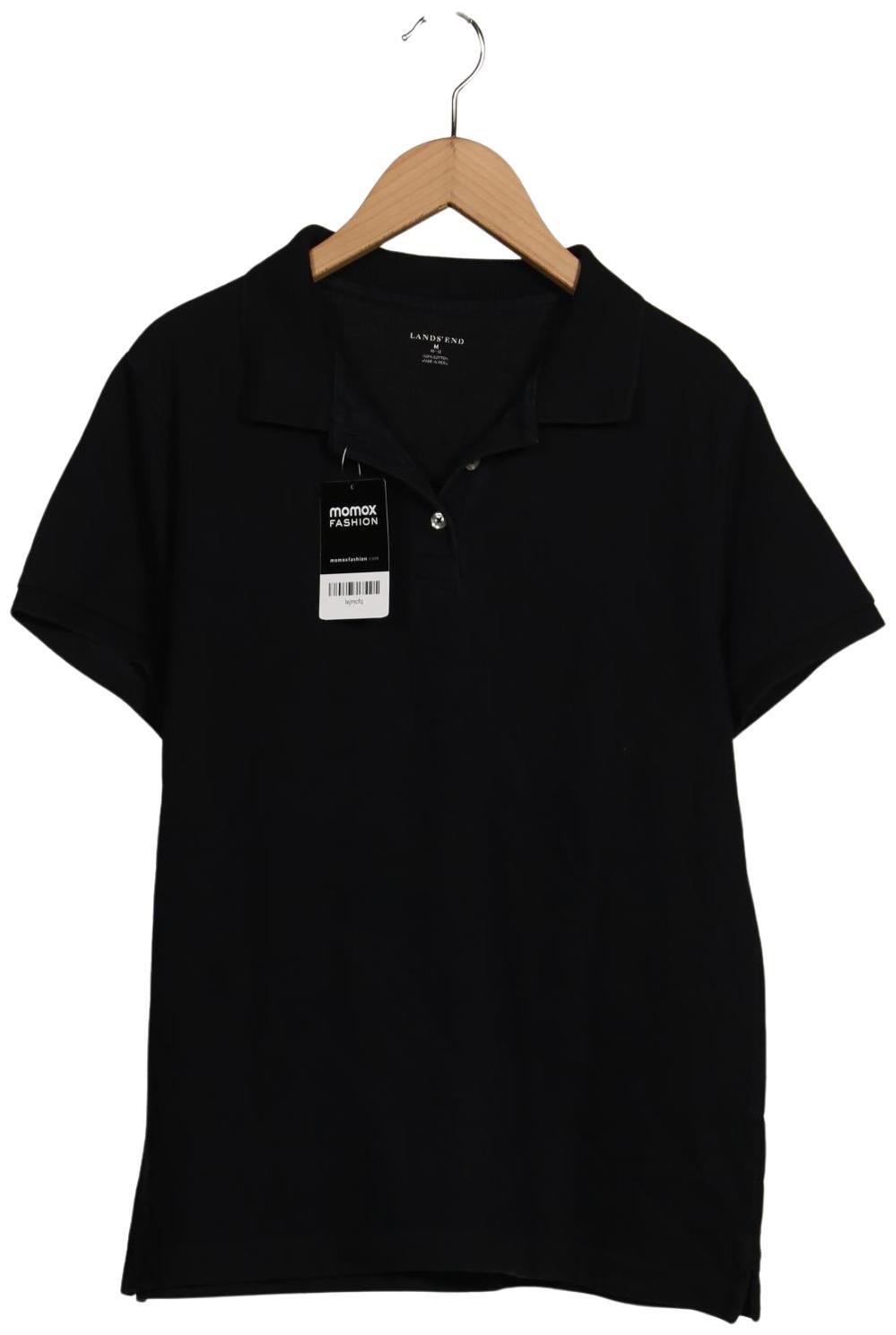 

Lands End Damen Poloshirt, schwarz, Gr. 38
