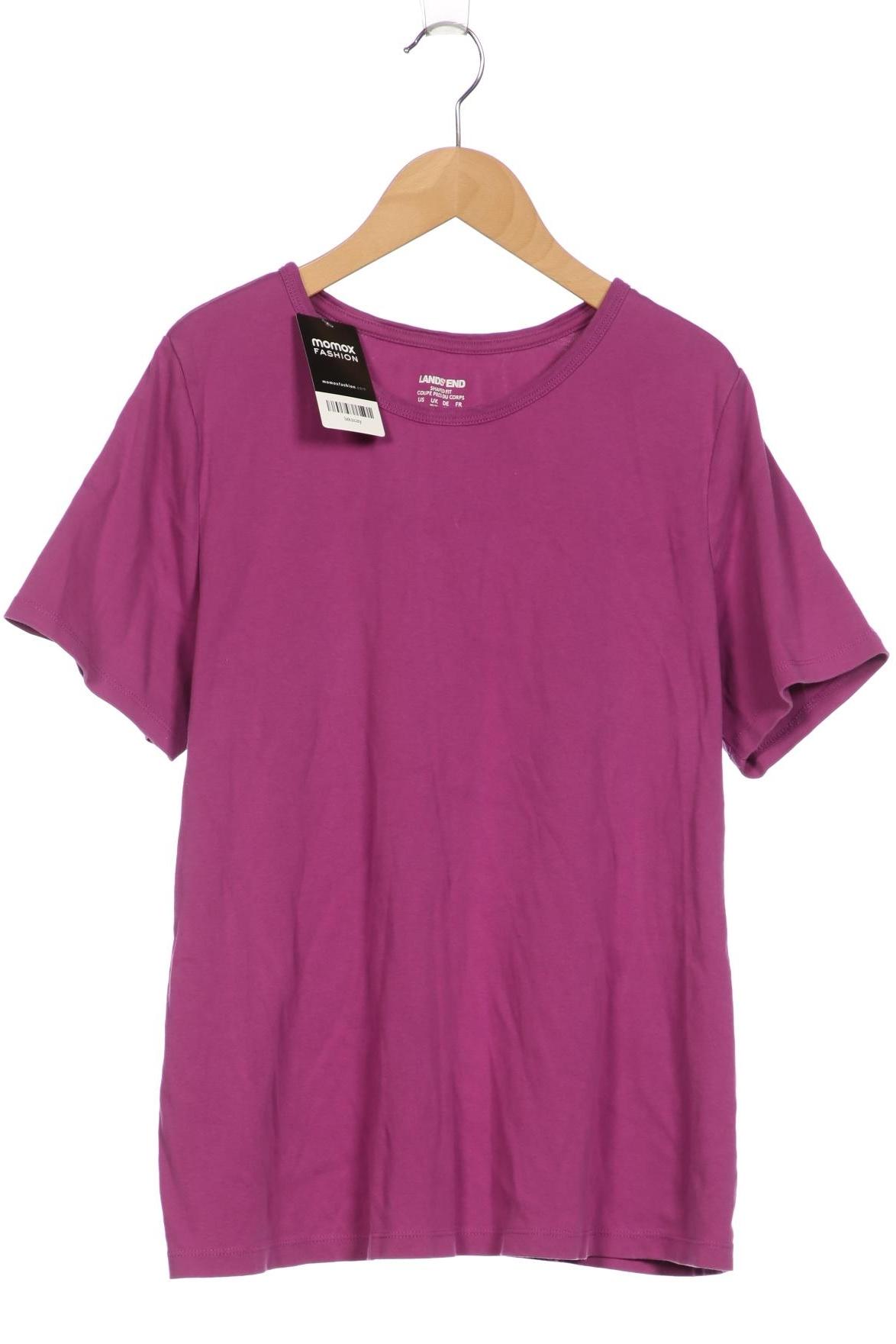 

Lands End Damen T-Shirt, flieder, Gr. 50