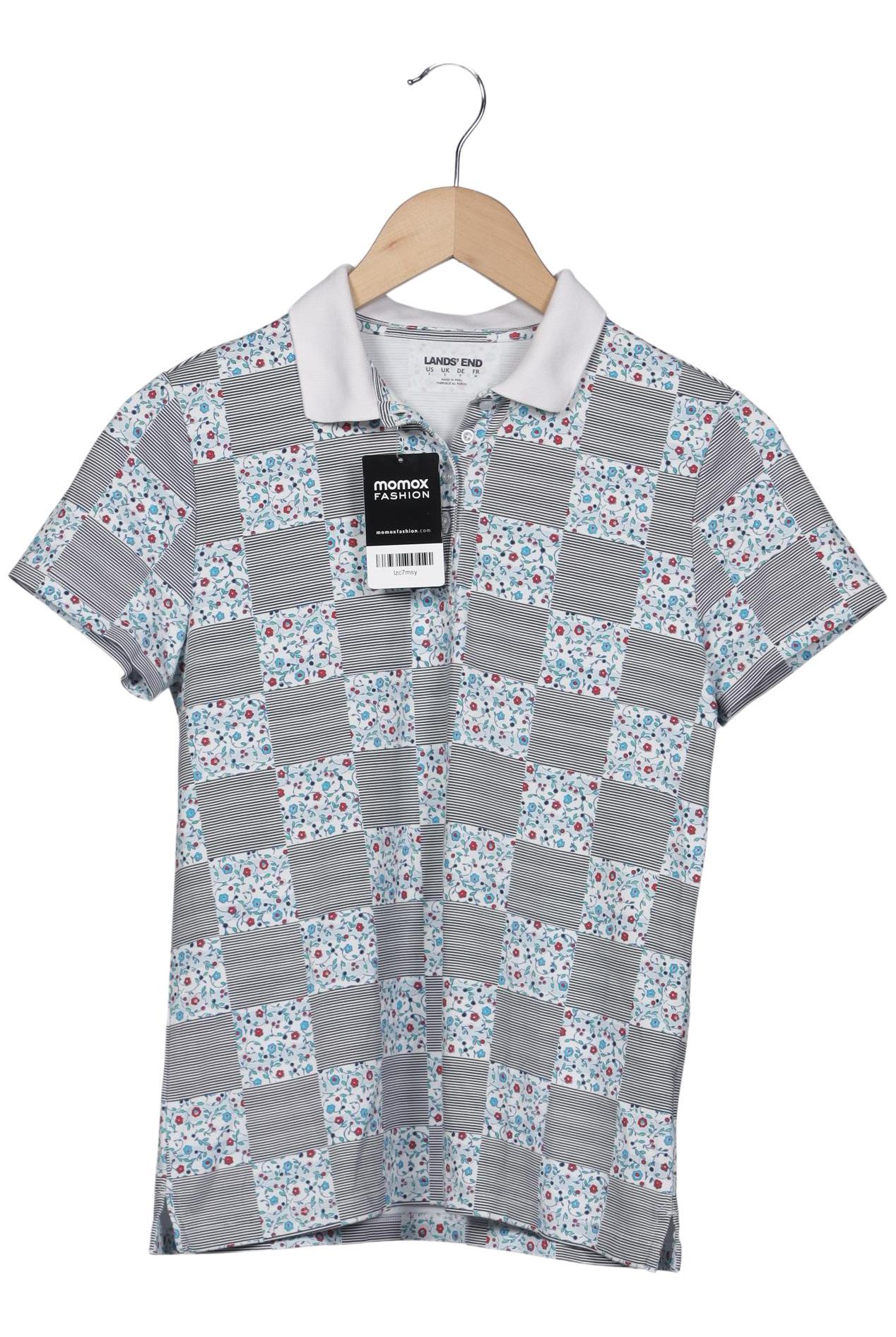 

Lands End Damen Poloshirt, weiß, Gr. 36