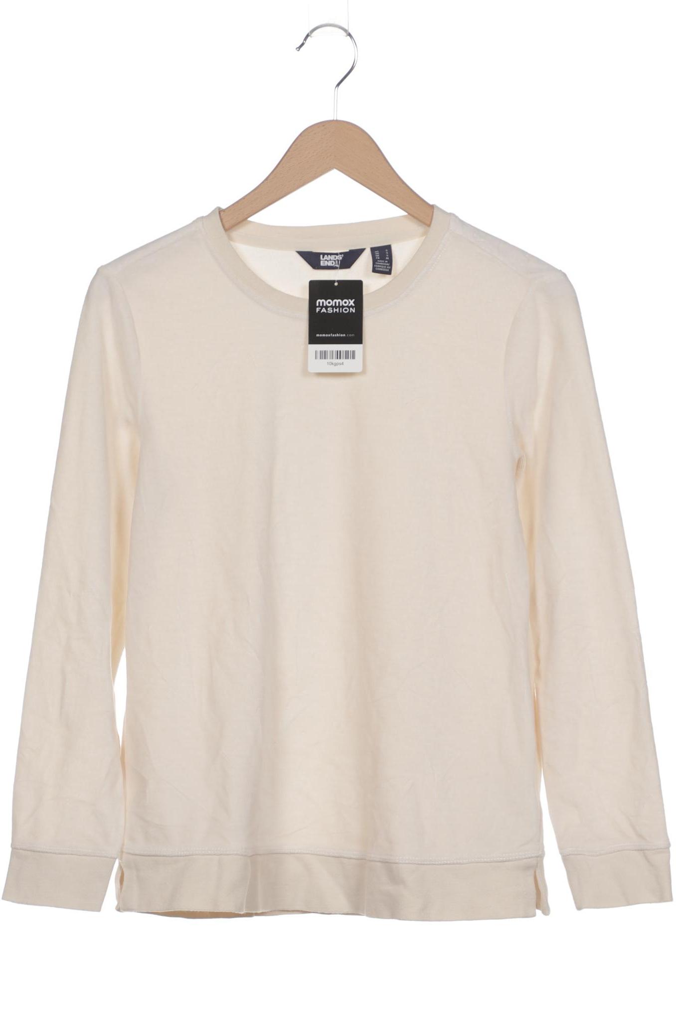 

Lands End Damen Sweatshirt, cremeweiß, Gr. 36