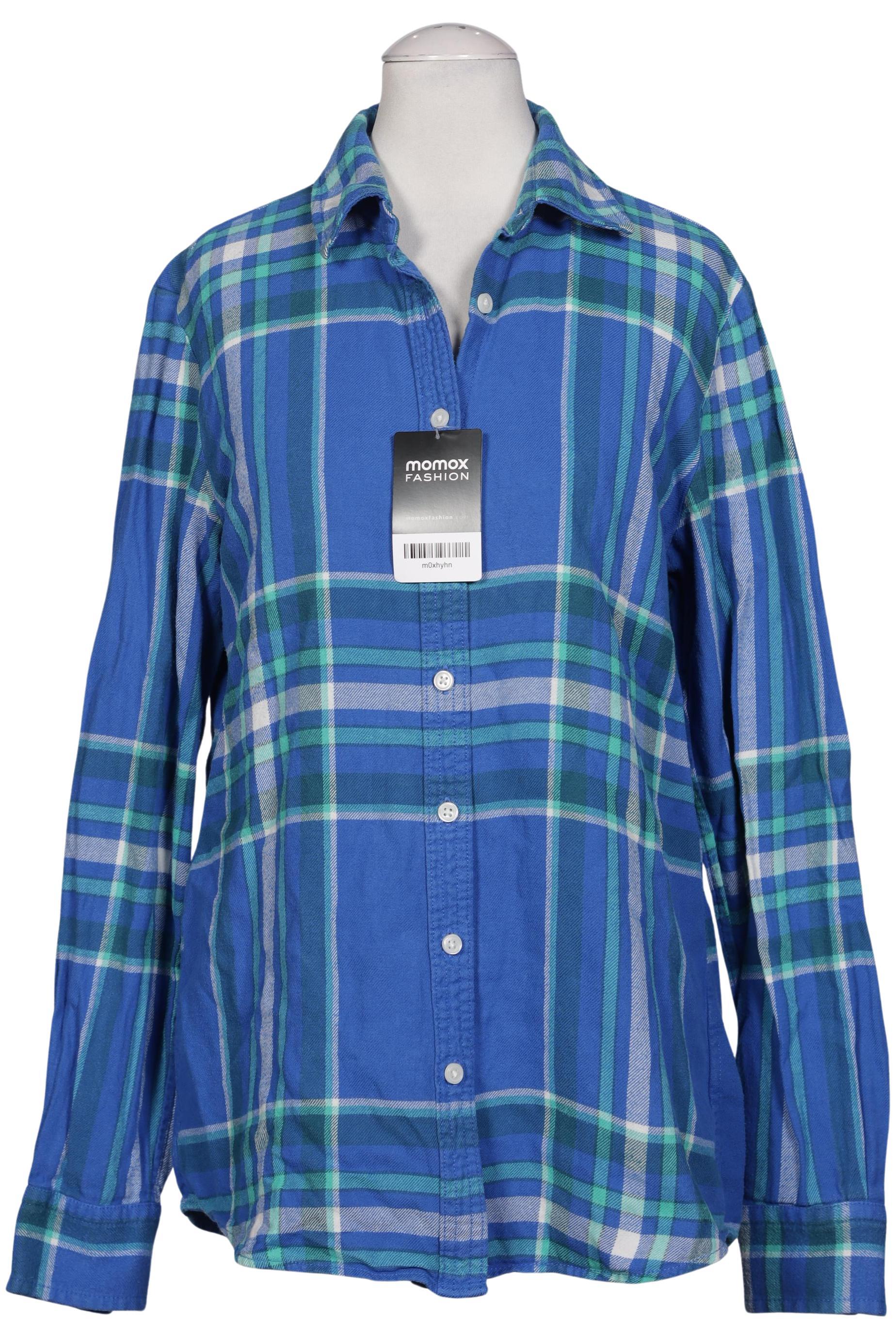 

Lands End Damen Bluse, blau, Gr. 36