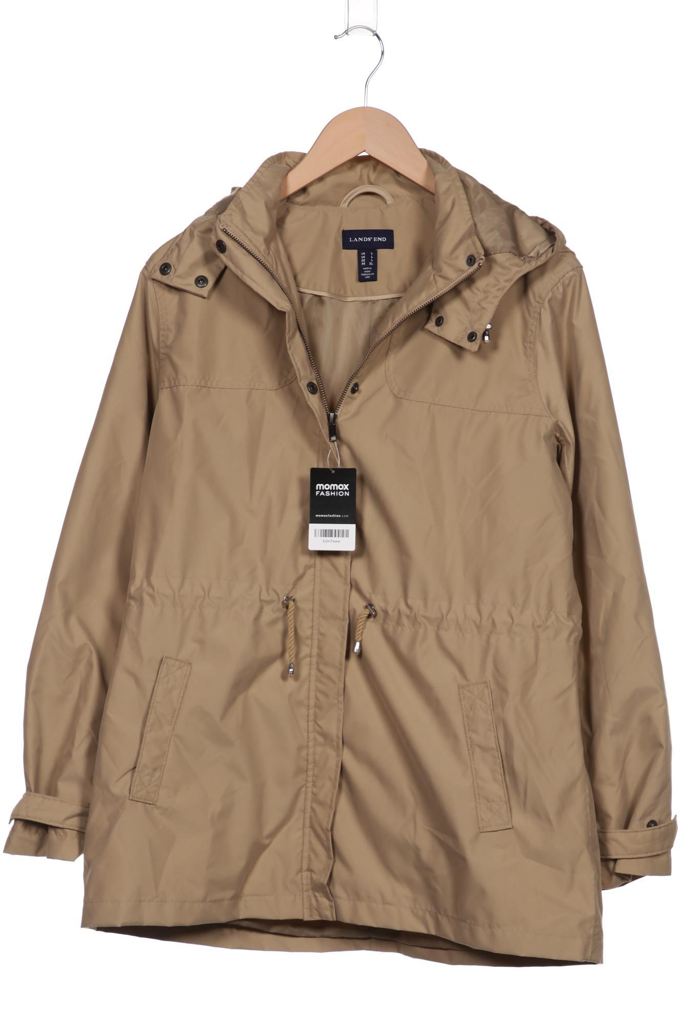 

Lands End Damen Mantel, beige, Gr. 42