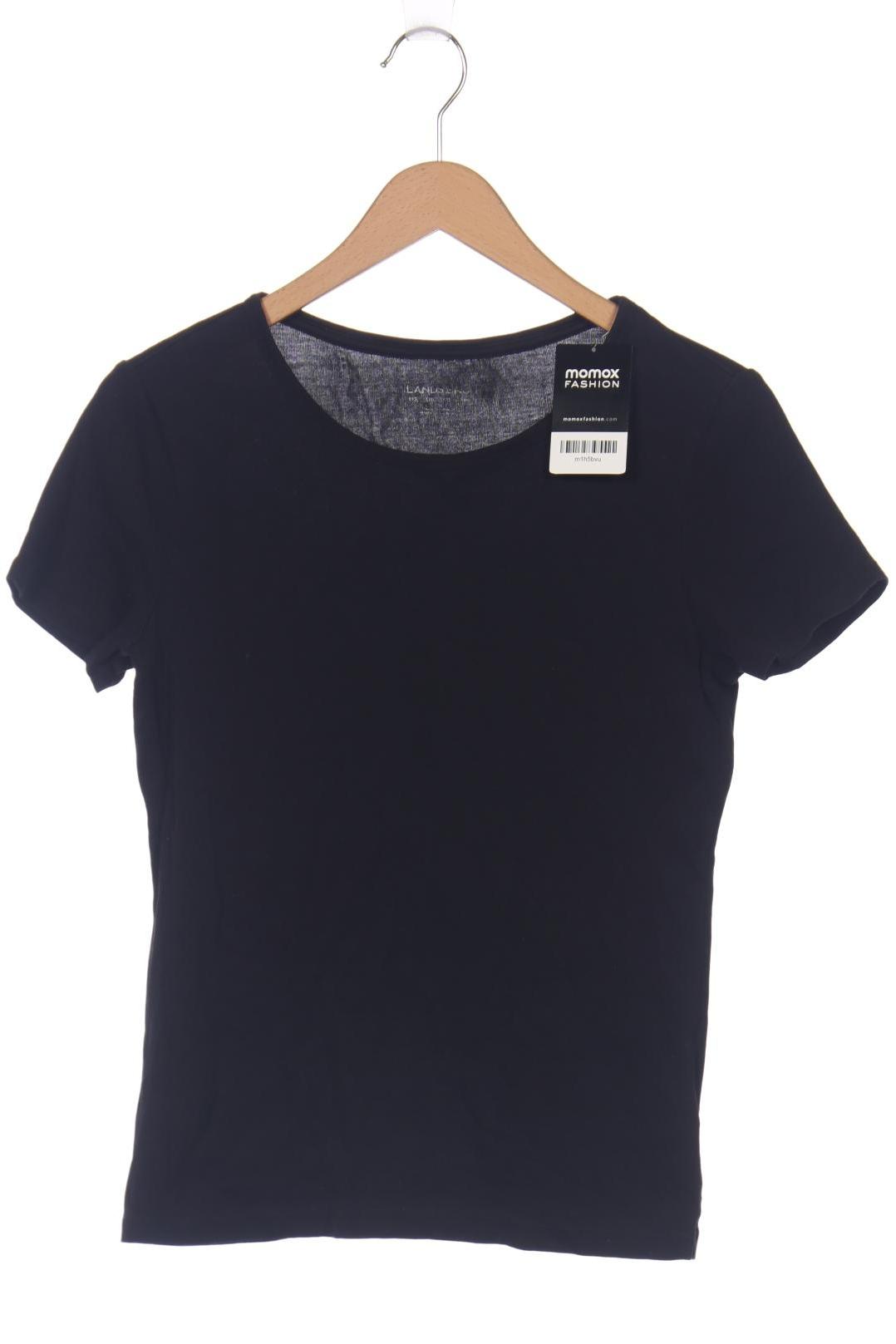 

Lands End Damen T-Shirt, schwarz, Gr. 38