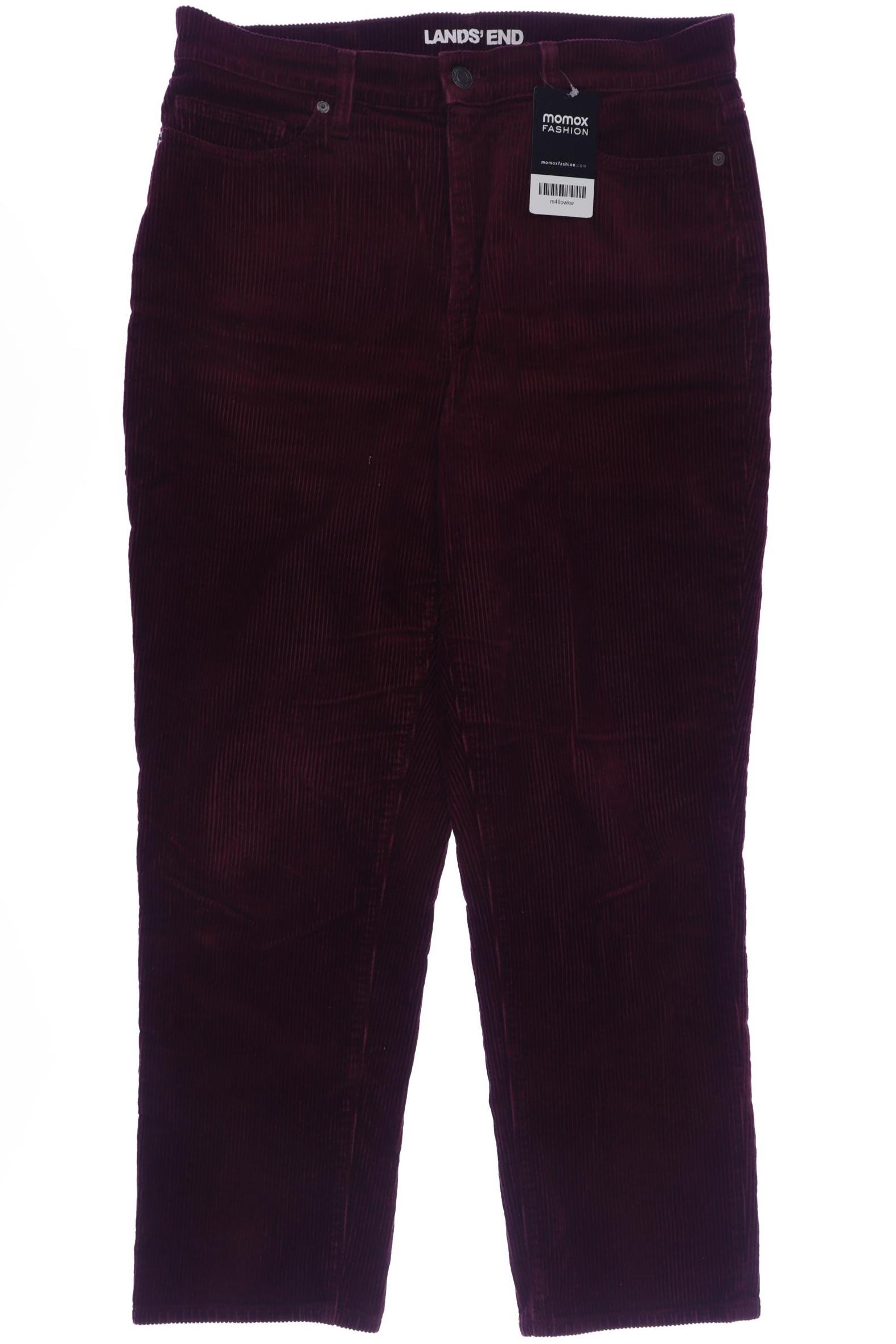 

Lands End Damen Stoffhose, bordeaux, Gr. 42
