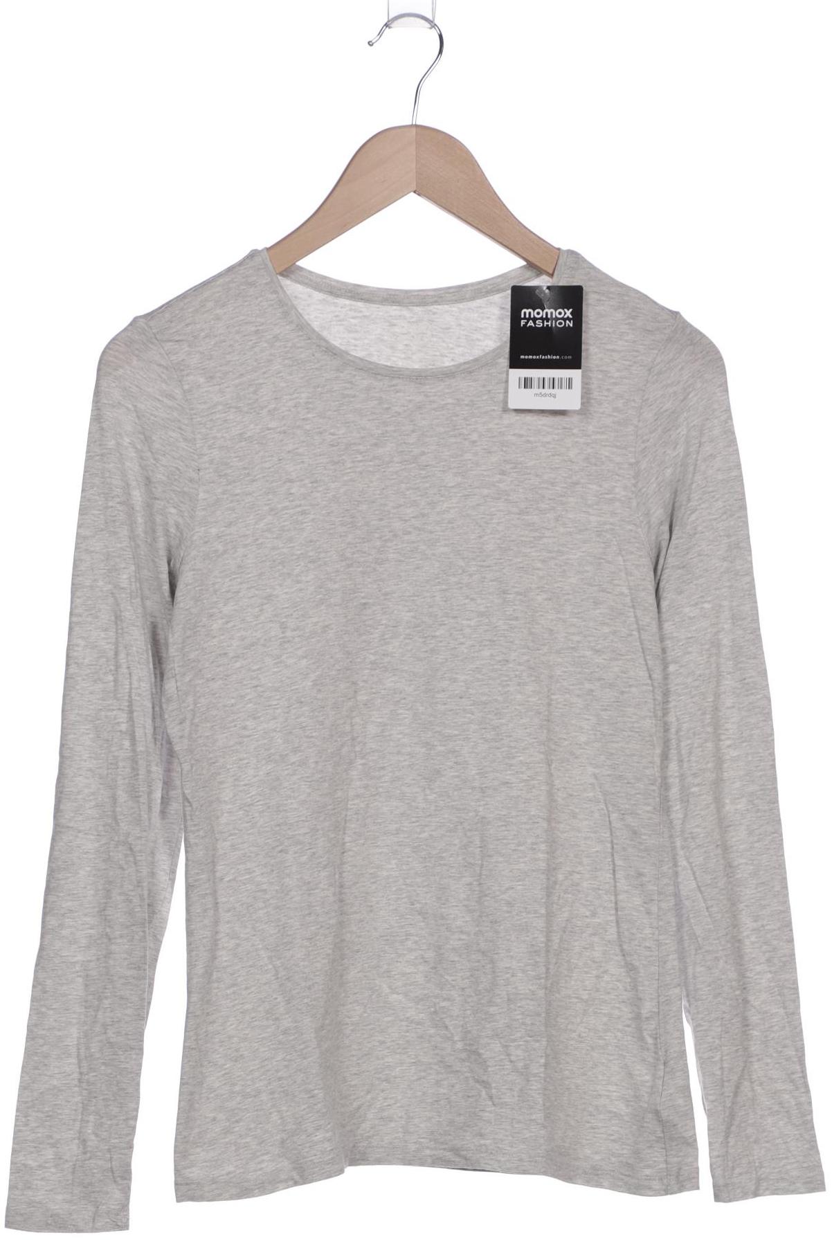 

Lands End Damen Langarmshirt, grau, Gr. 36