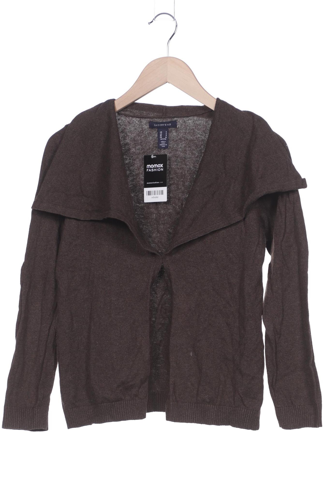 

Lands End Damen Strickjacke, braun, Gr. 36