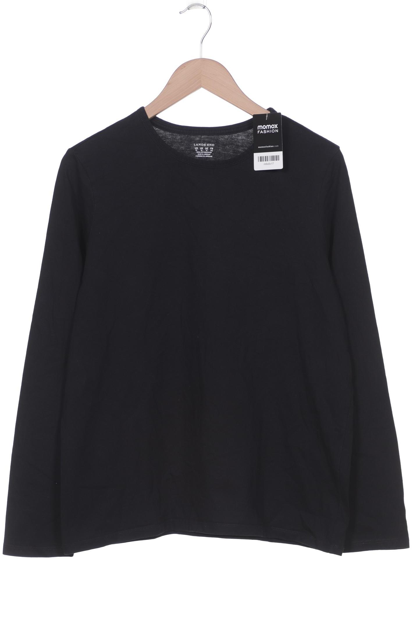 

Lands´End Damen Langarmshirt, schwarz