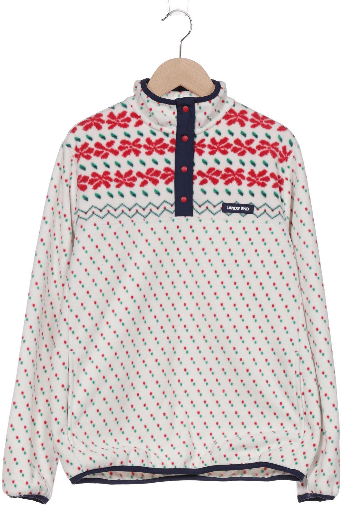 

Lands End Damen Sweatshirt, weiß, Gr. 34