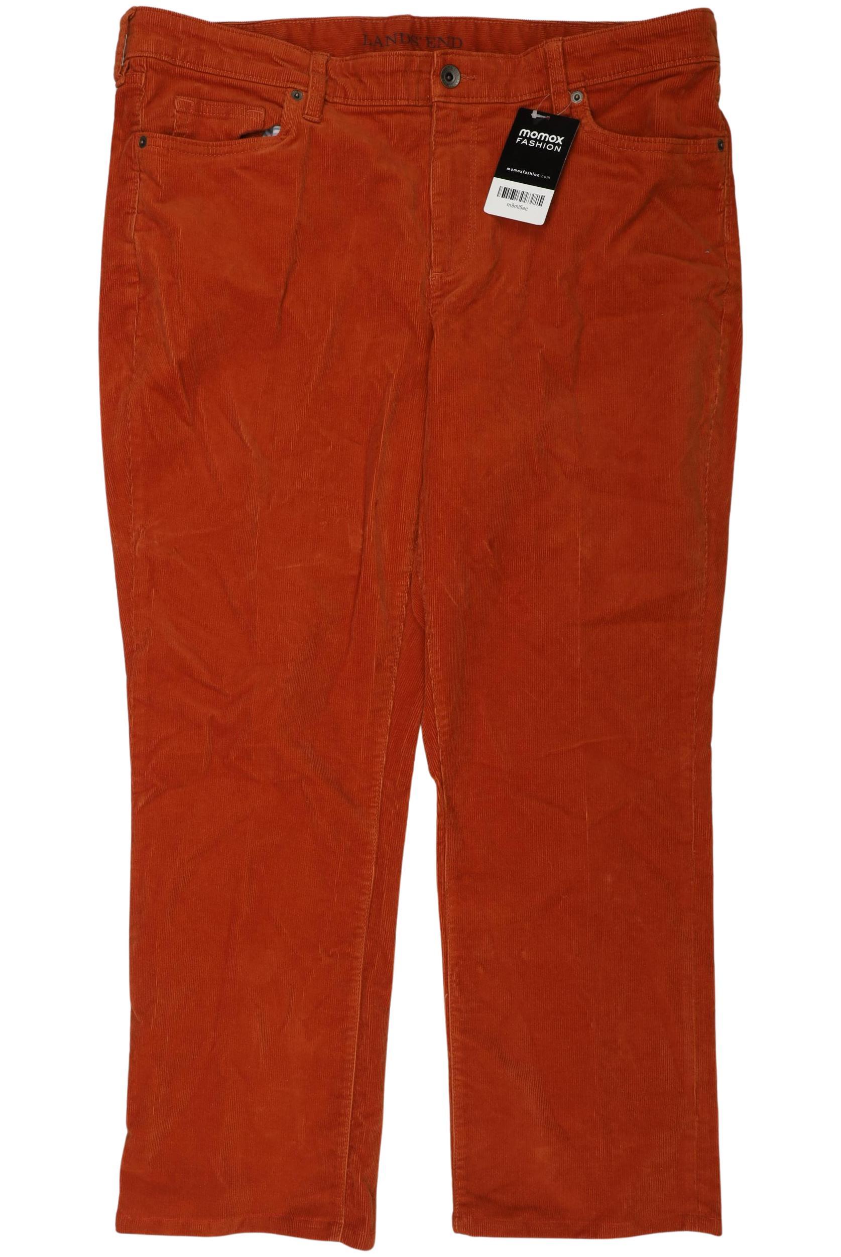 

Lands End Damen Stoffhose, orange, Gr. 46
