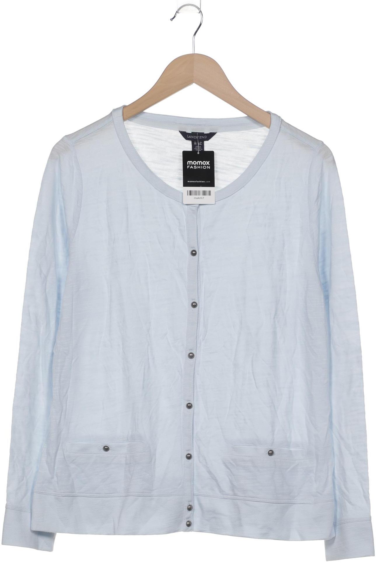 

Lands End Damen Strickjacke, hellblau, Gr. 44