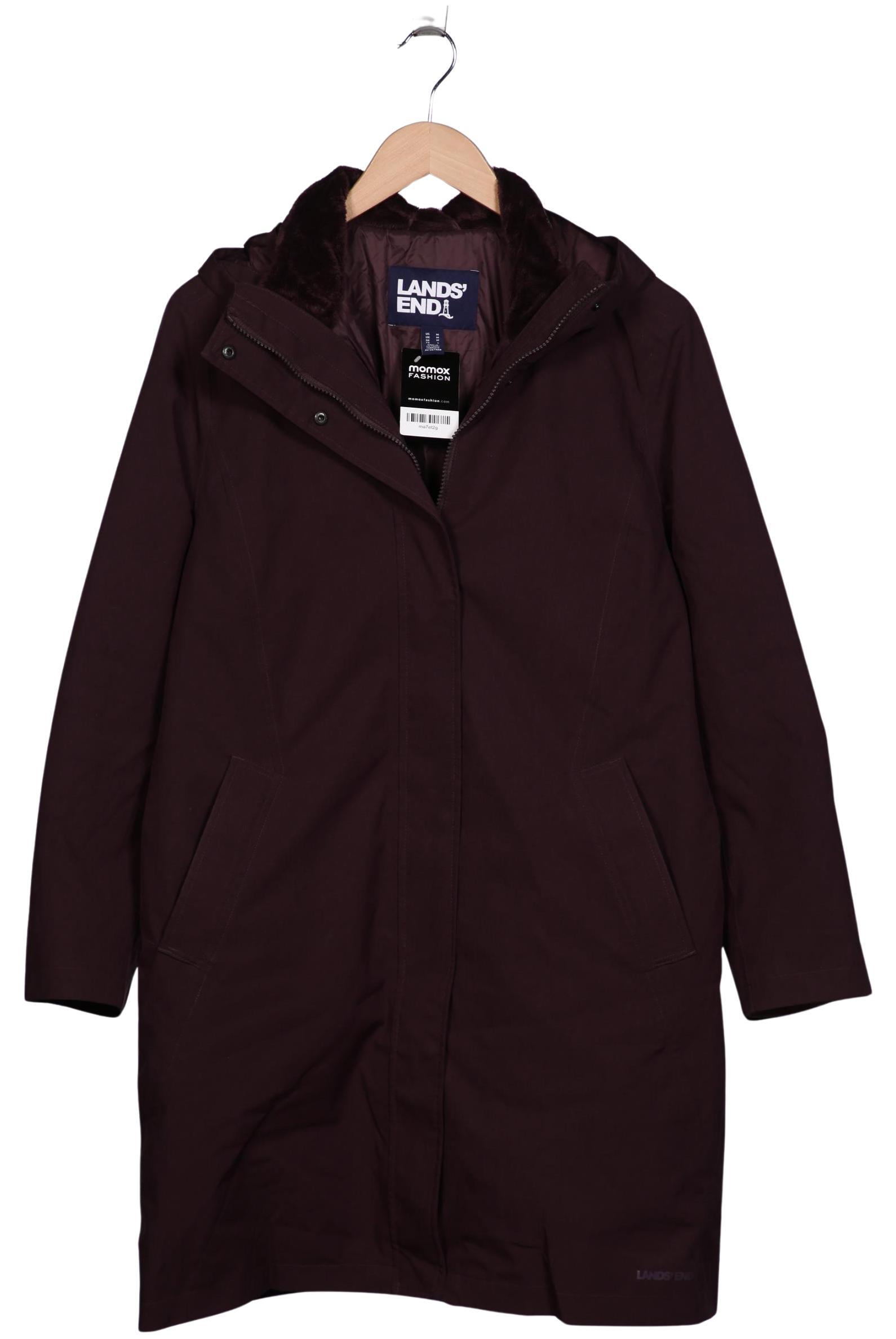 

Lands End Damen Mantel, bordeaux, Gr. 38