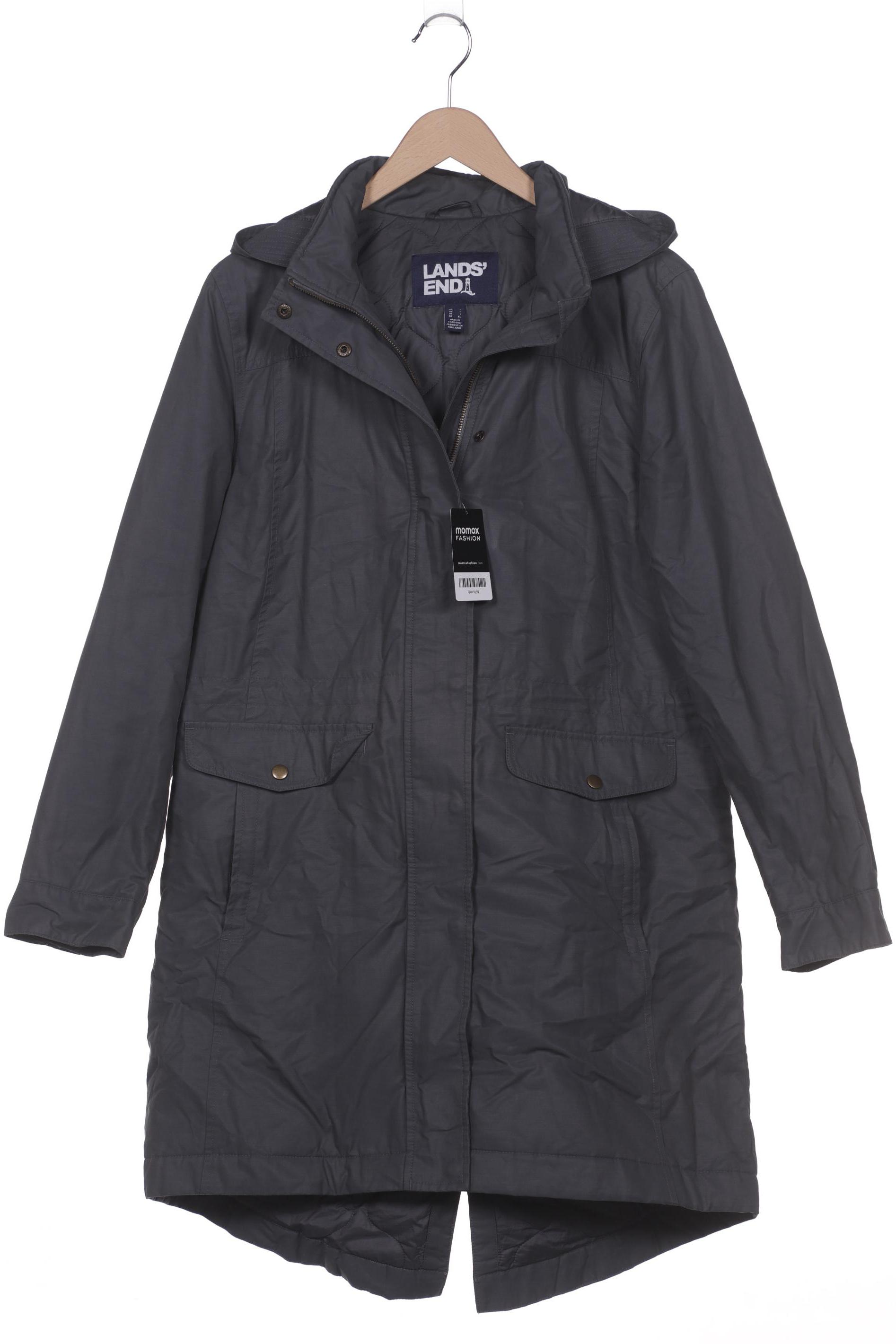 

Lands End Damen Mantel, grau, Gr. 42