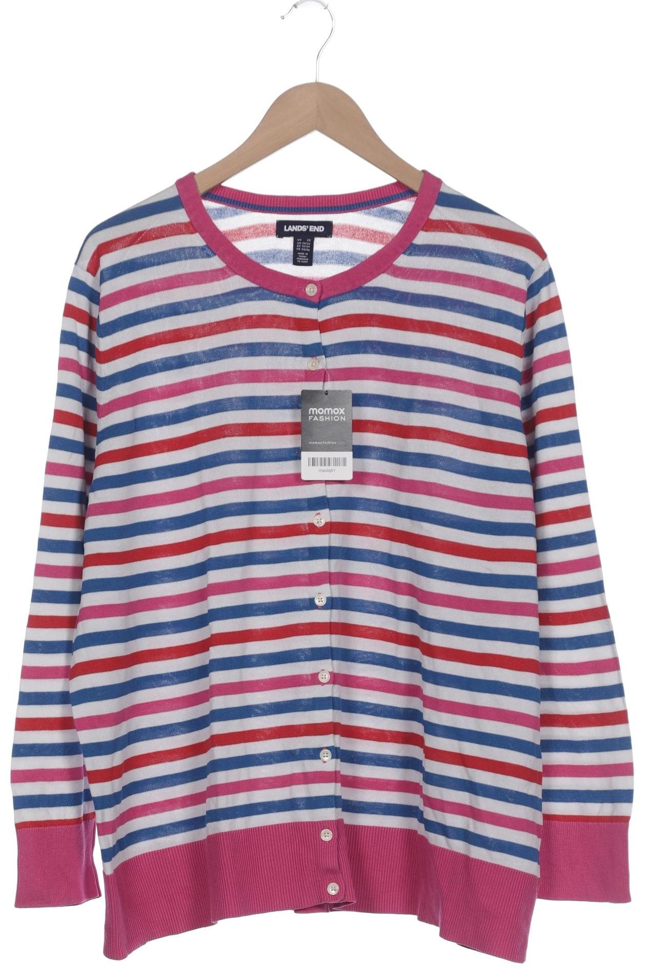 

Lands End Damen Strickjacke, mehrfarbig, Gr. 52