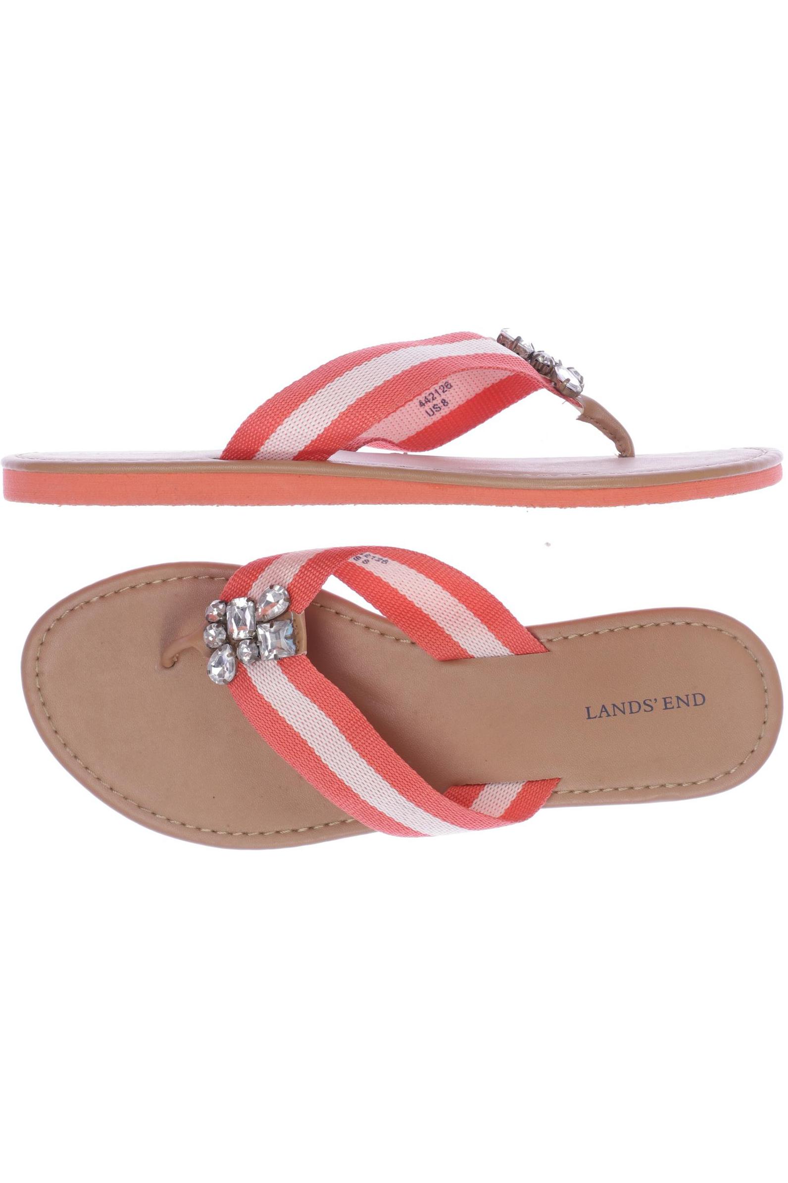 

Lands End Damen Sandale, rot, Gr. 38.5