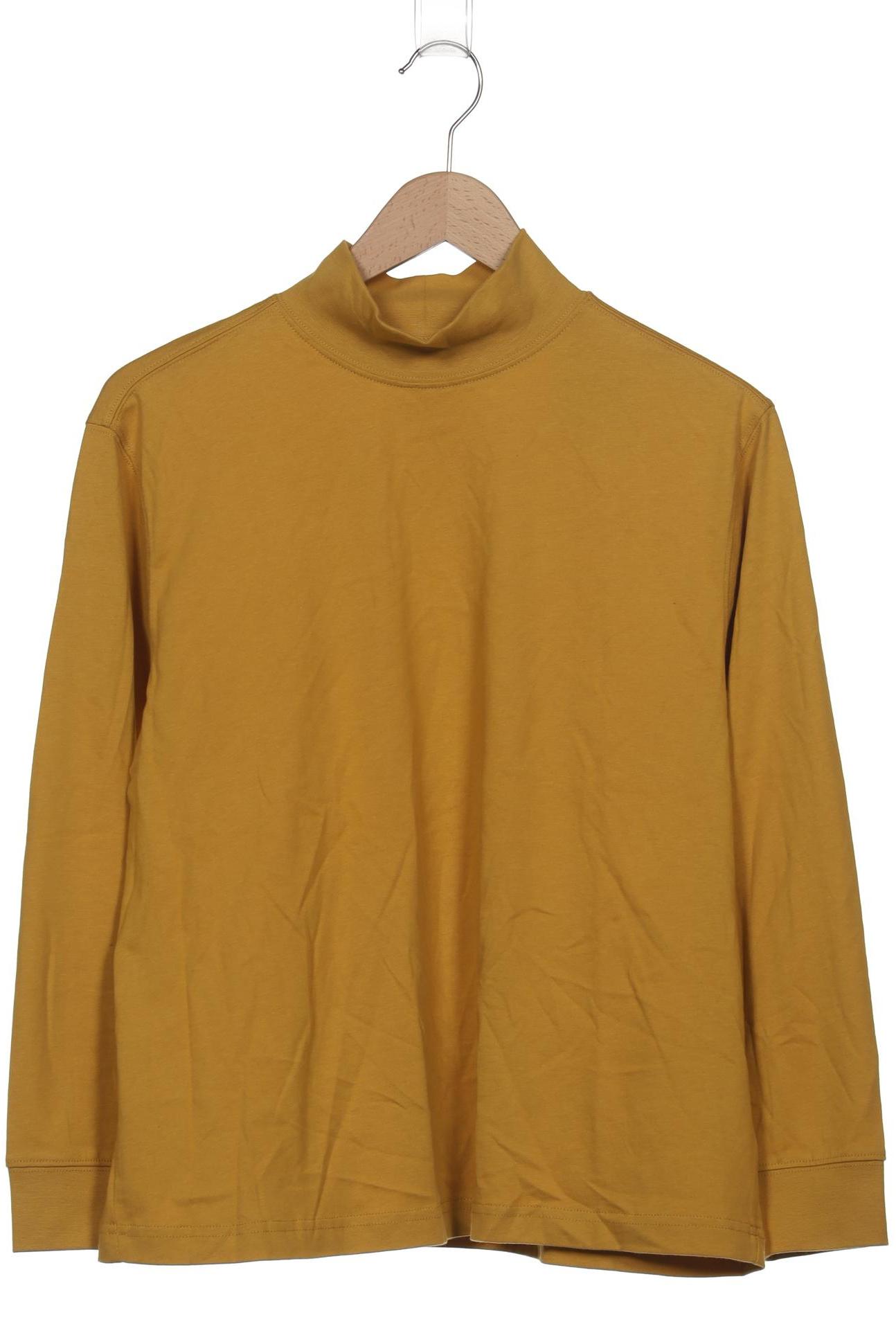 

Lands End Damen Langarmshirt, gelb, Gr. 38