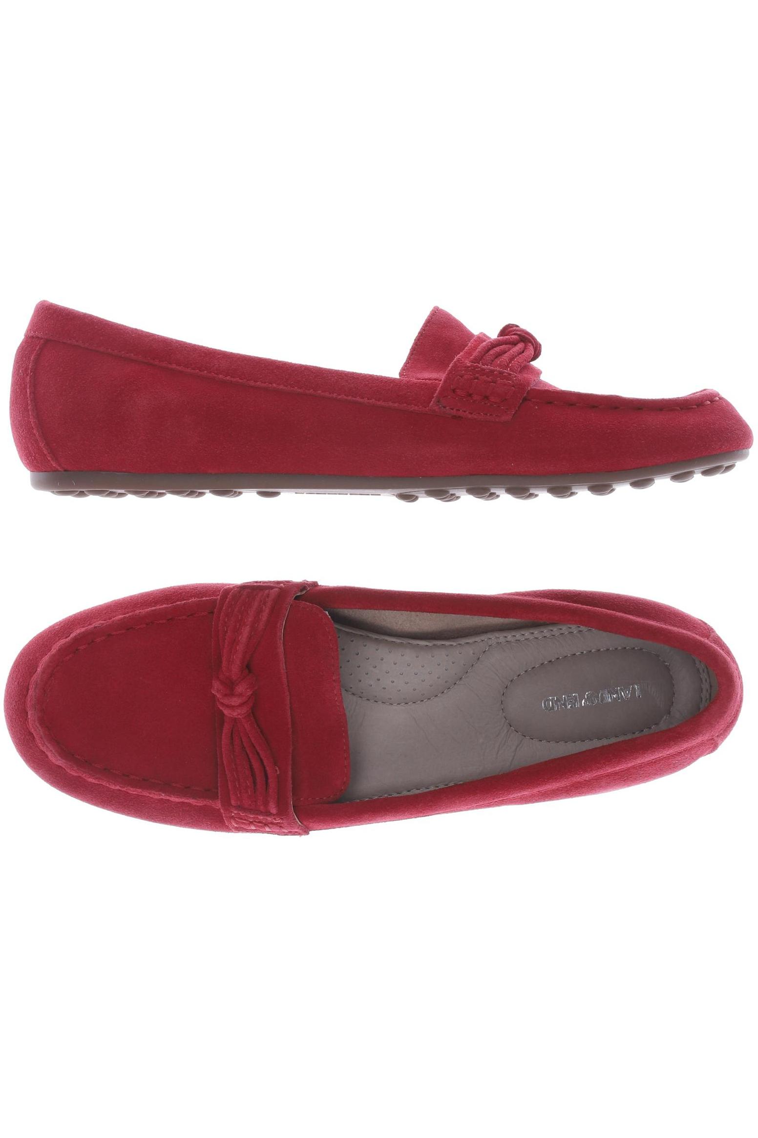 

Lands End Damen Halbschuh, rot, Gr. 37