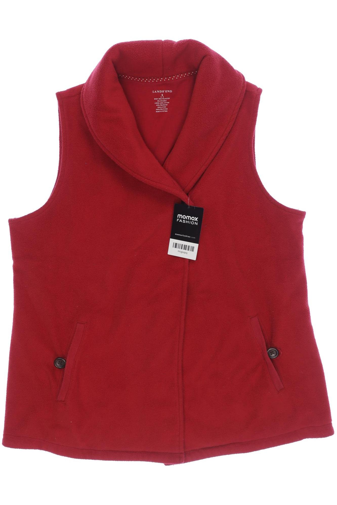 

Lands End Damen Weste, rot, Gr. 36