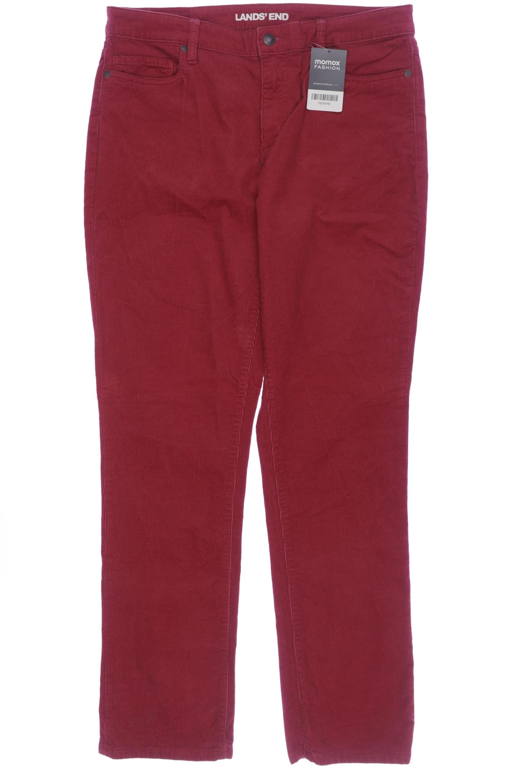 

Lands End Damen Stoffhose, rot, Gr. 42