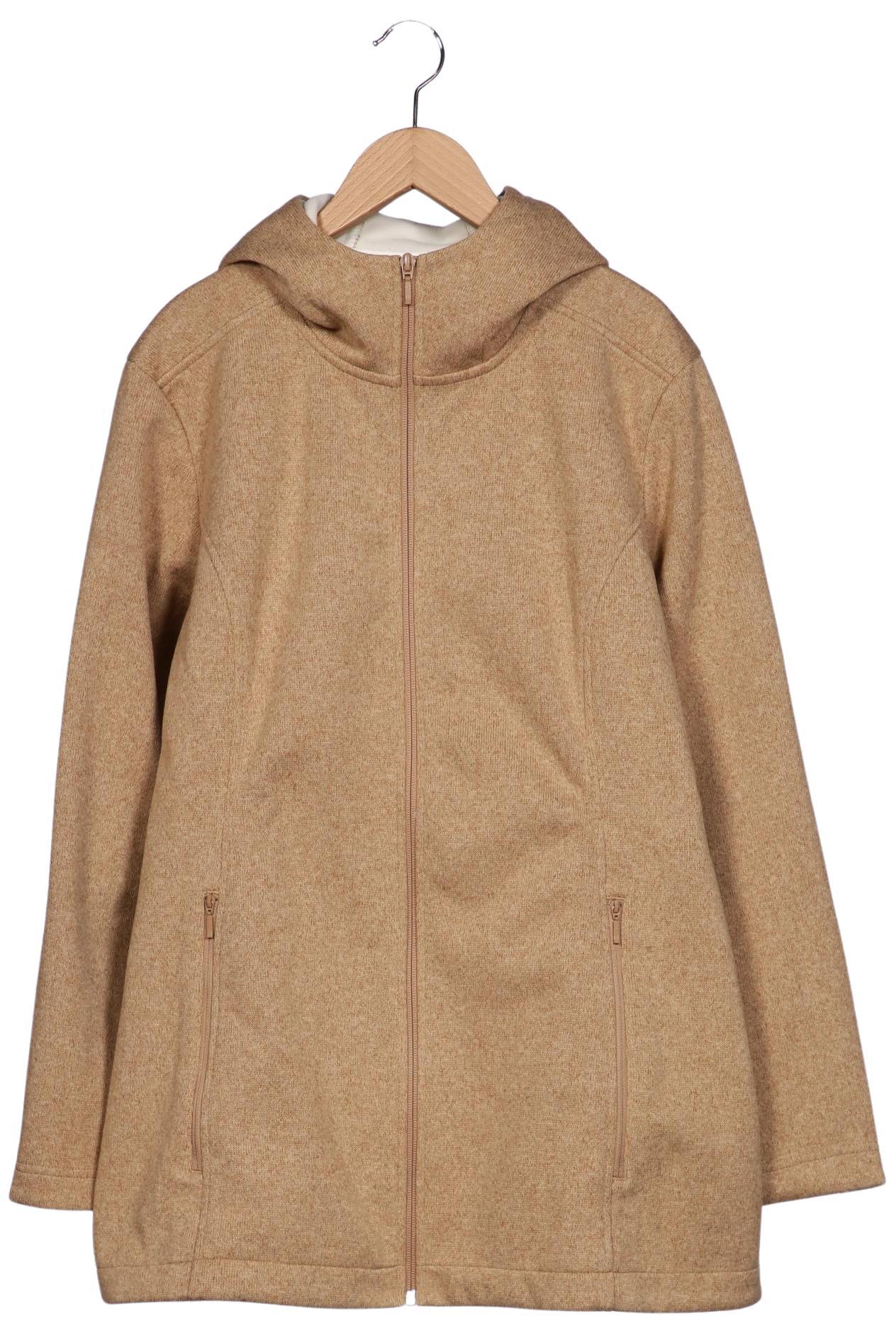 

Lands End Damen Kapuzenpullover, beige, Gr. 42