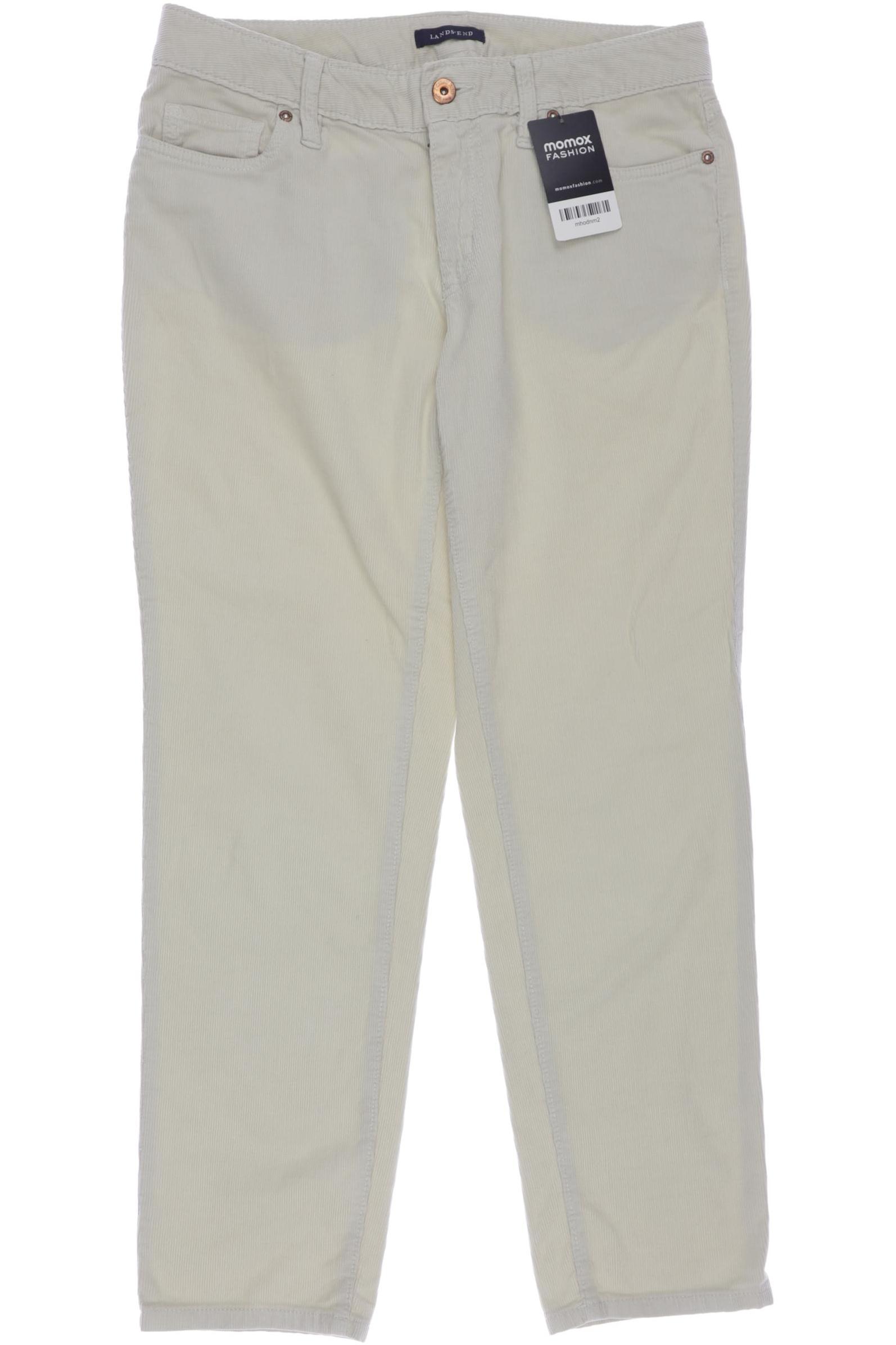 

Lands End Damen Stoffhose, cremeweiß, Gr. 34