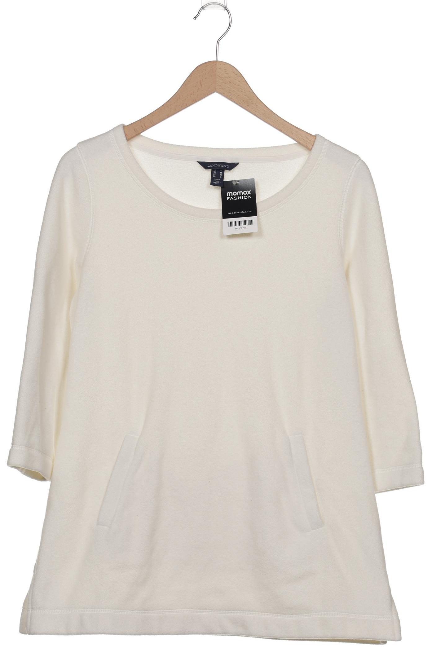 

Lands End Damen Sweatshirt, weiß, Gr. 38