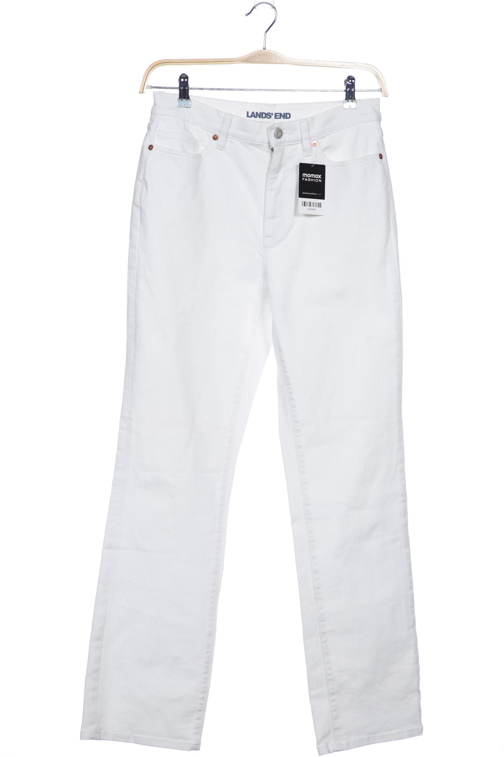 

Lands End Damen Jeans, weiß, Gr. 40