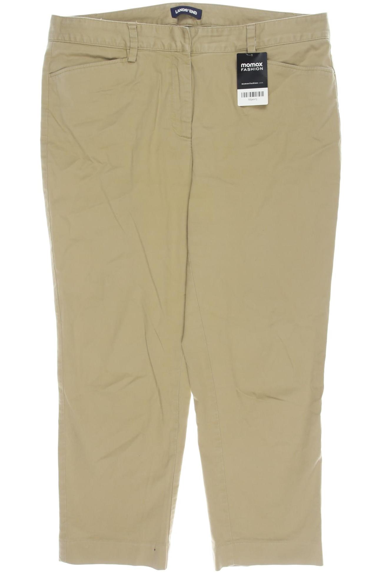 

Lands End Damen Stoffhose, beige, Gr. 44