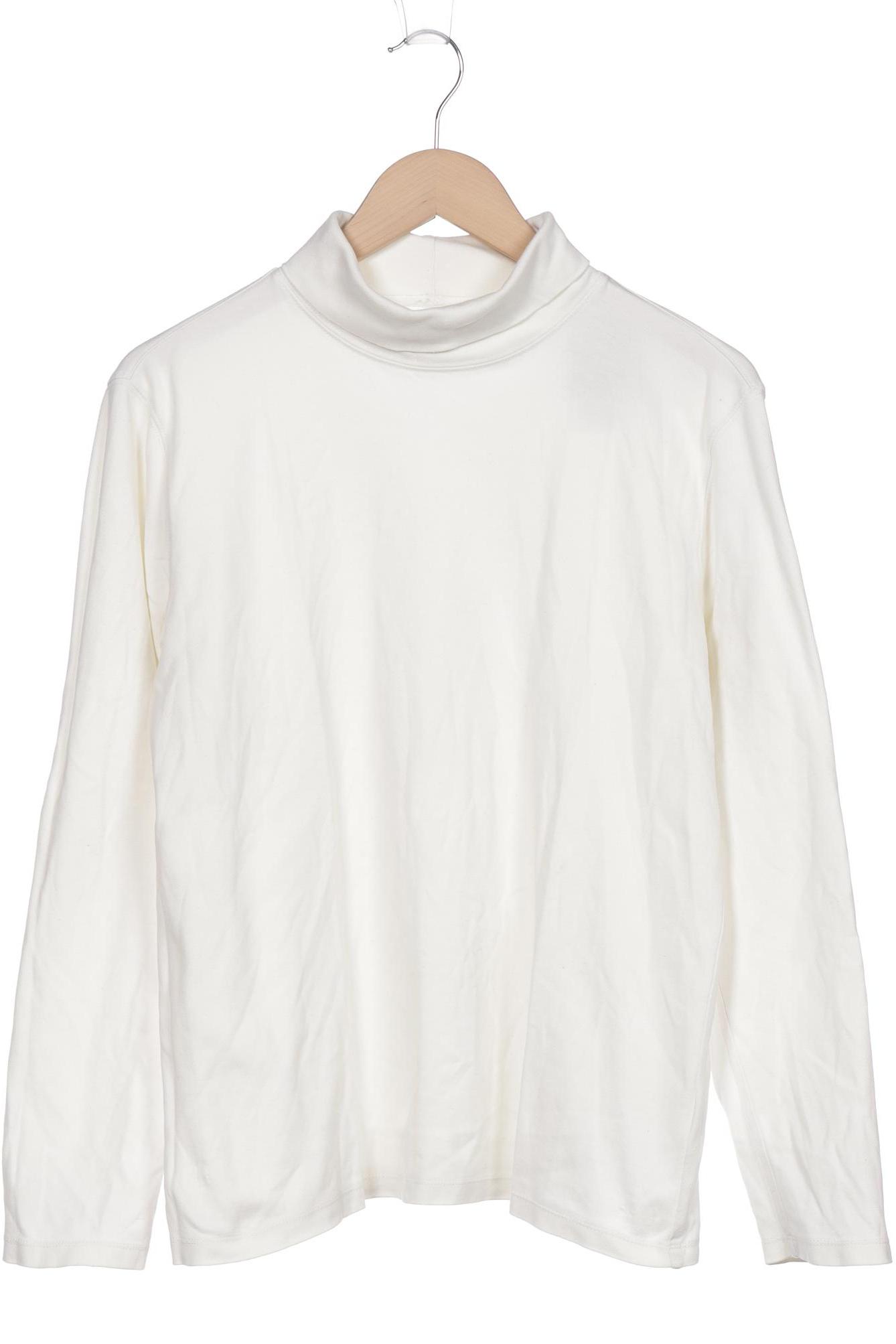 

Lands End Damen Langarmshirt, cremeweiß