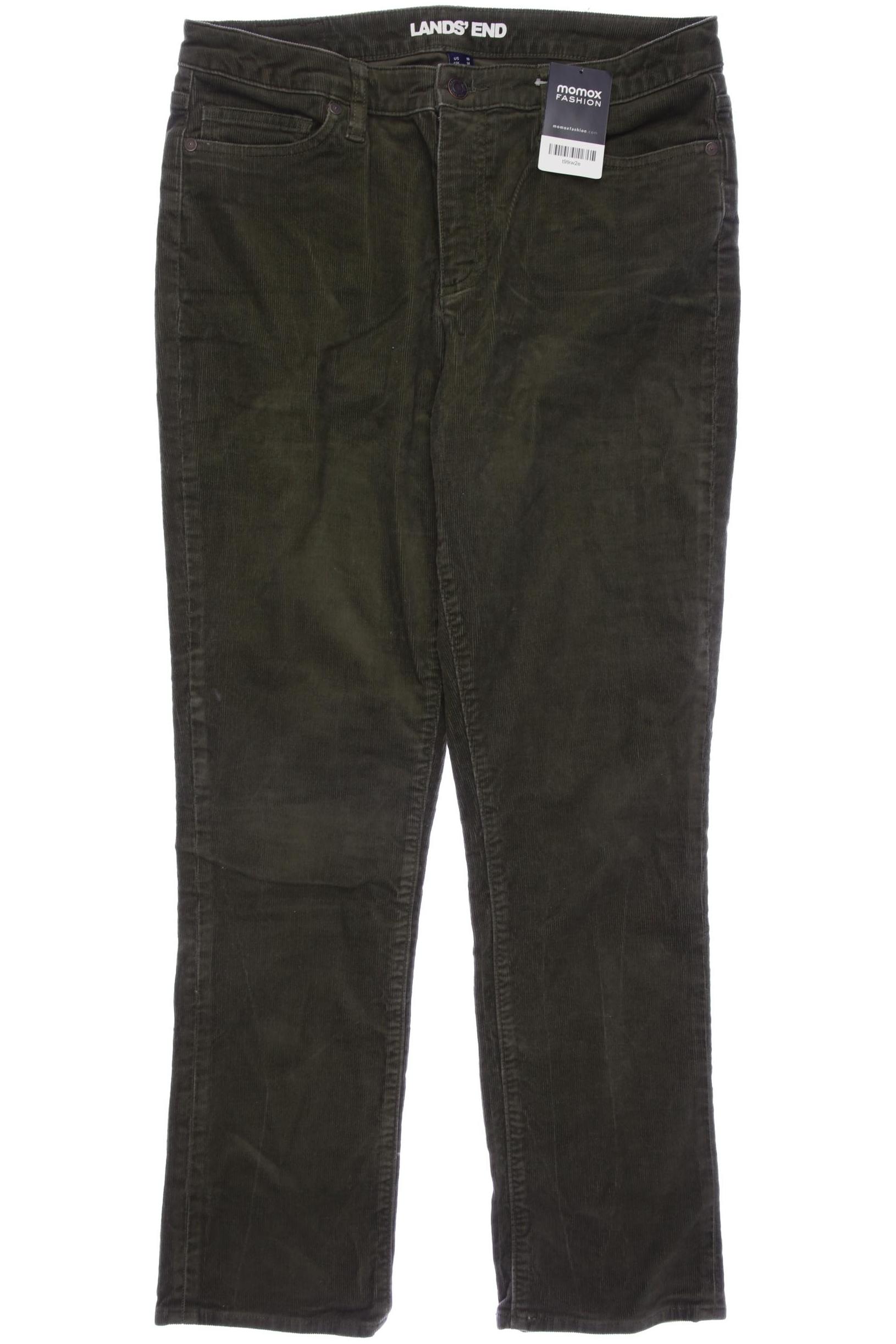 

Lands End Damen Stoffhose, grün, Gr. 40