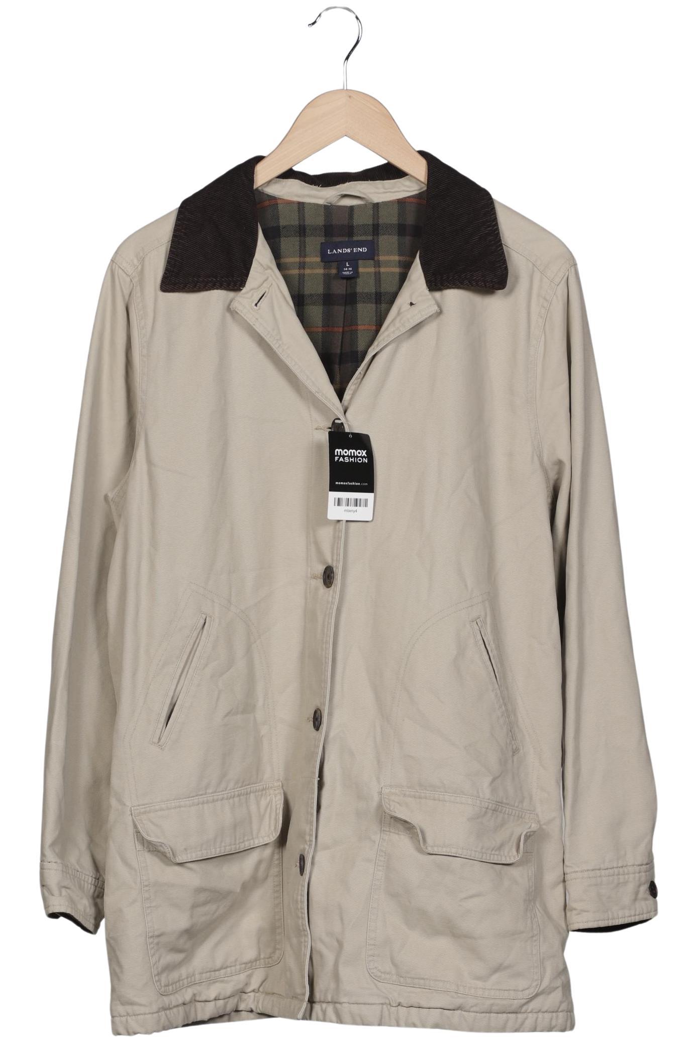 

Lands End Damen Jacke, beige, Gr. 42