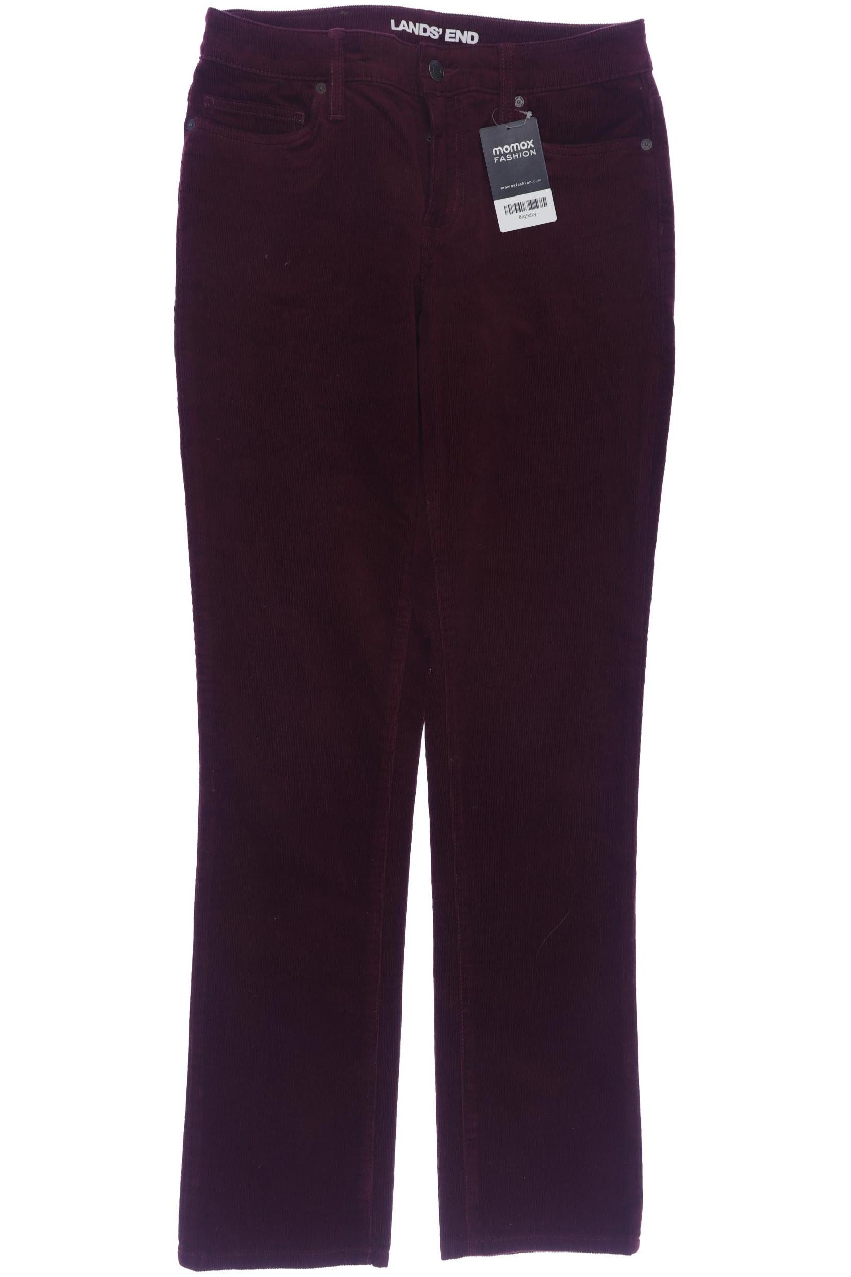 

Lands End Damen Stoffhose, bordeaux, Gr. 34