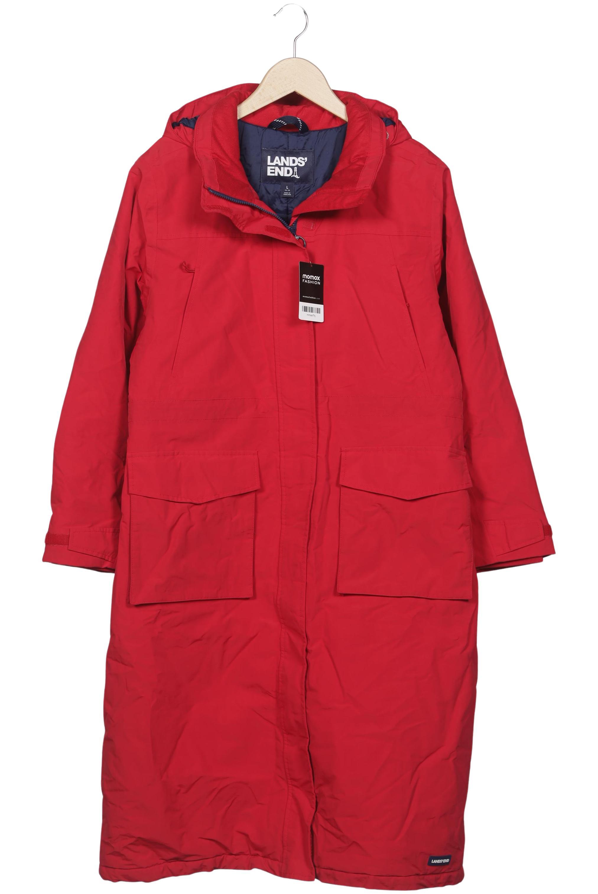 

Lands End Damen Mantel, rot, Gr. 42