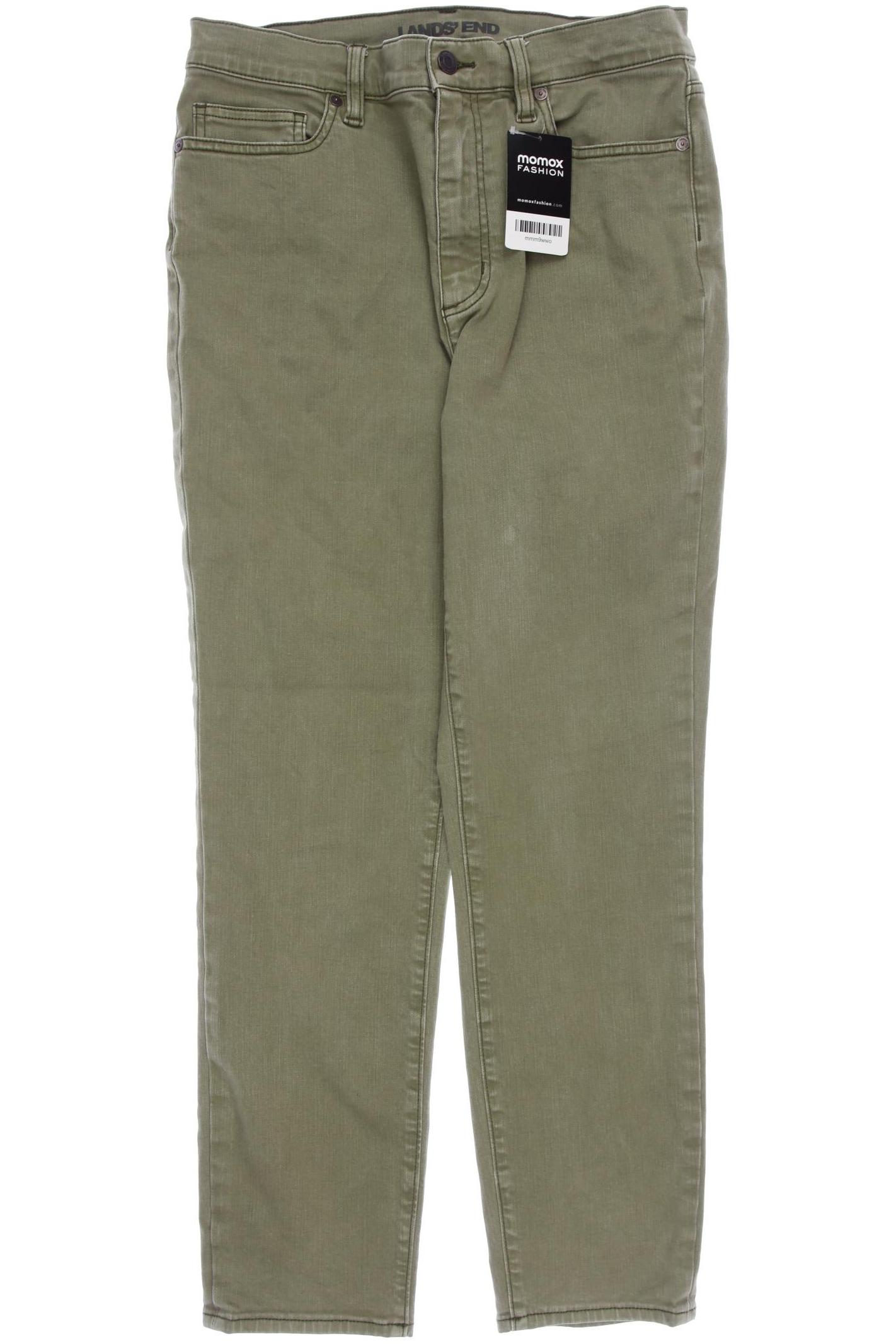 

Lands End Damen Jeans, grün, Gr. 40