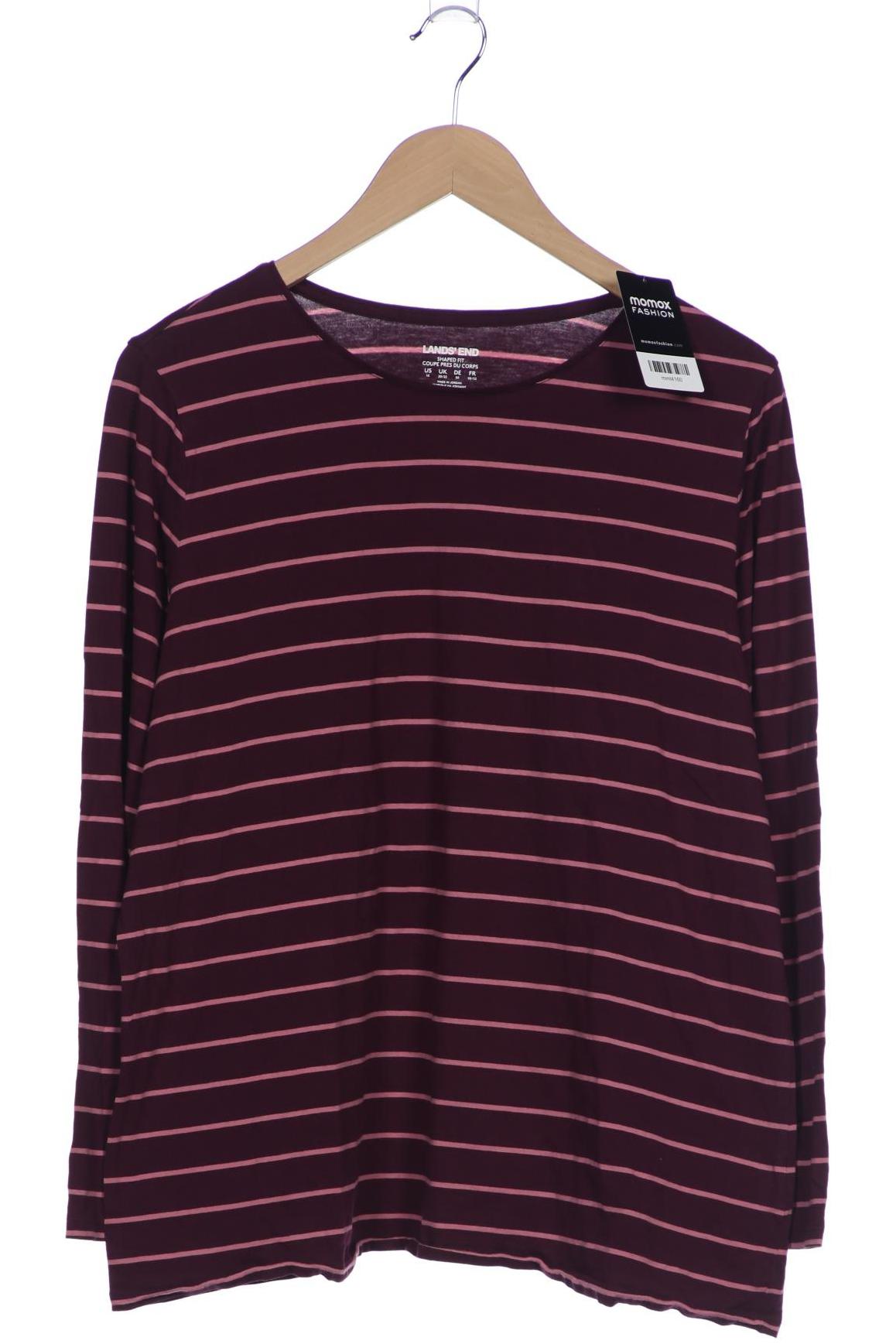 

Lands End Damen Langarmshirt, flieder, Gr. 50
