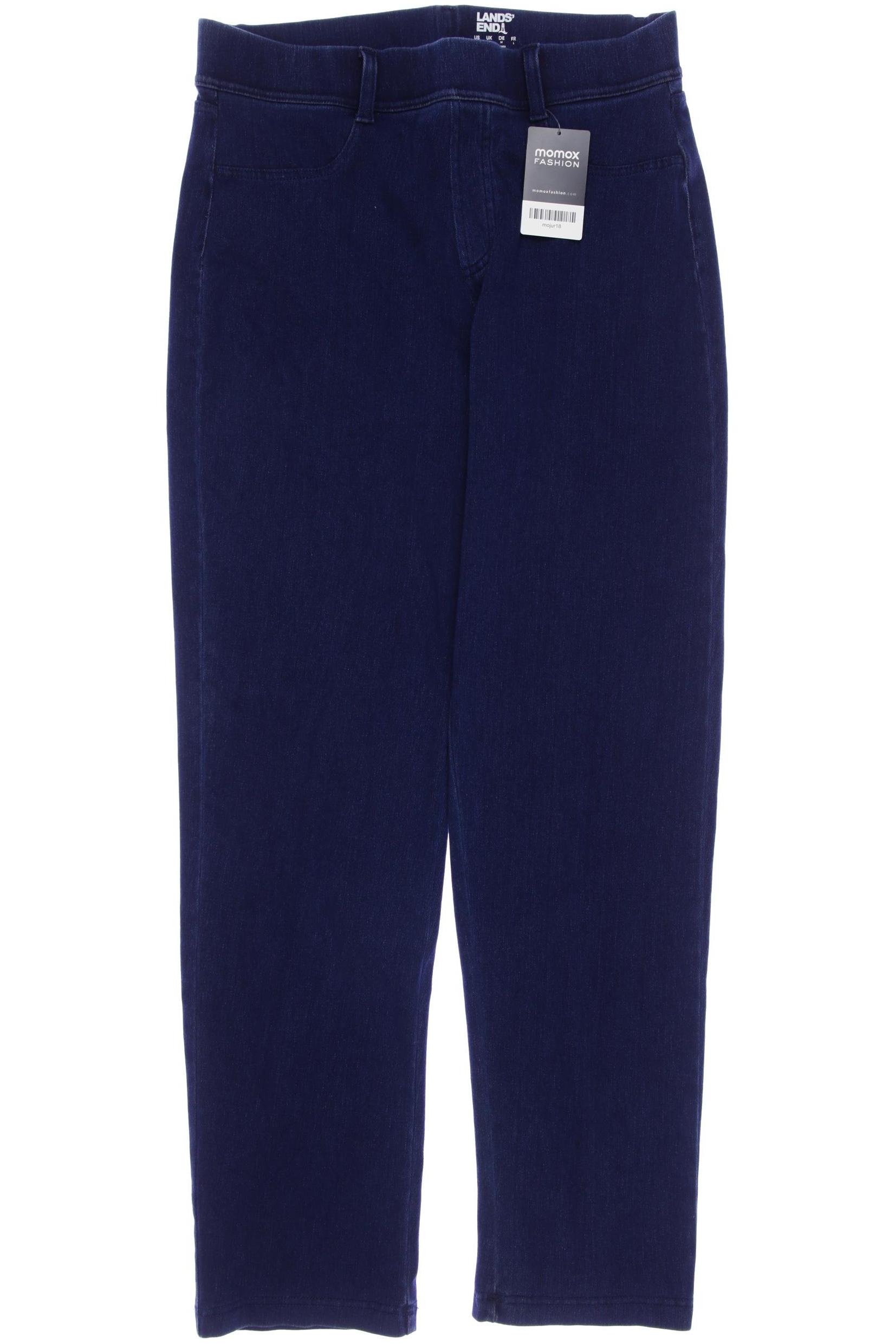 

Lands End Damen Jeans, marineblau, Gr. 0