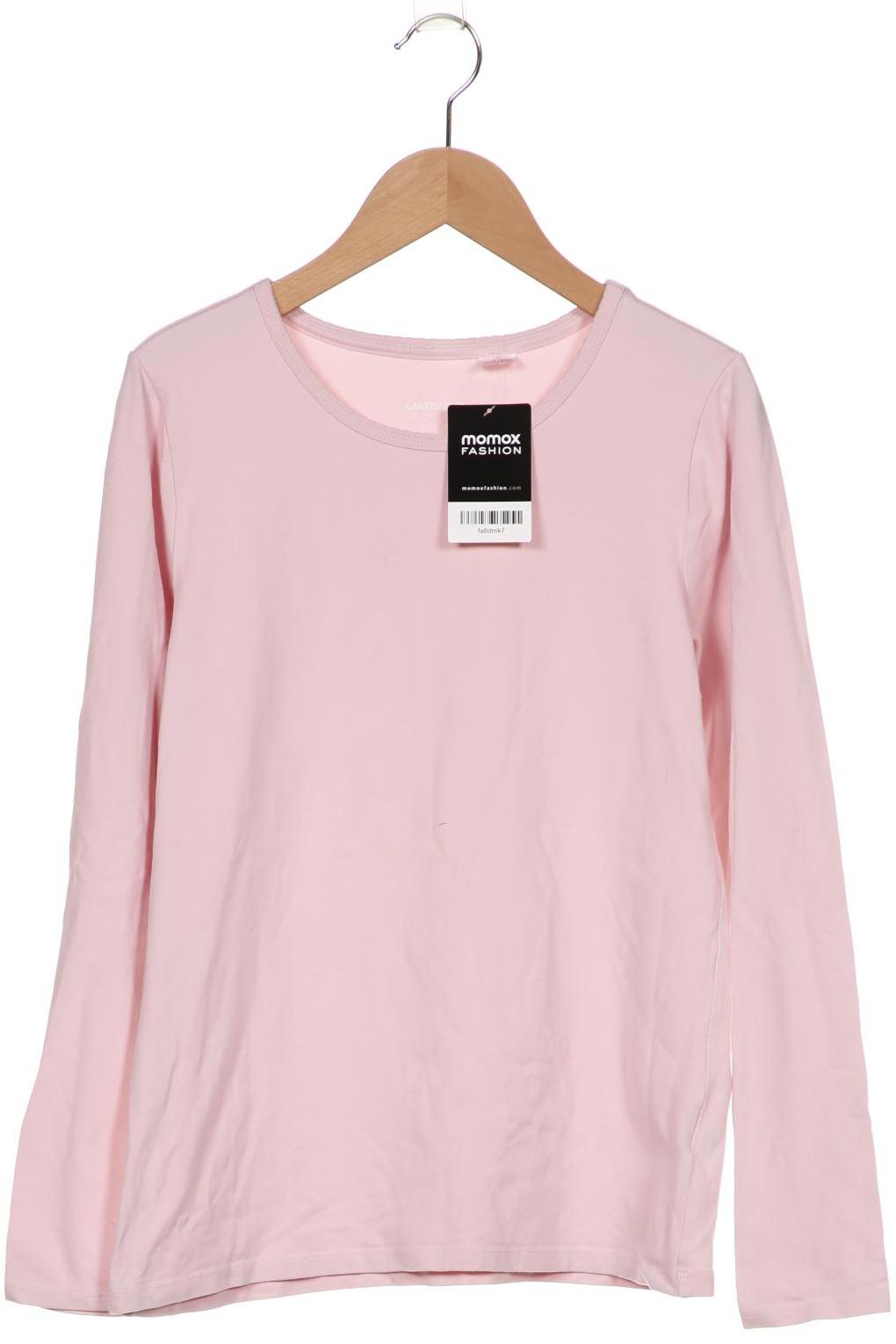 

Lands End Damen Langarmshirt, pink, Gr. 36