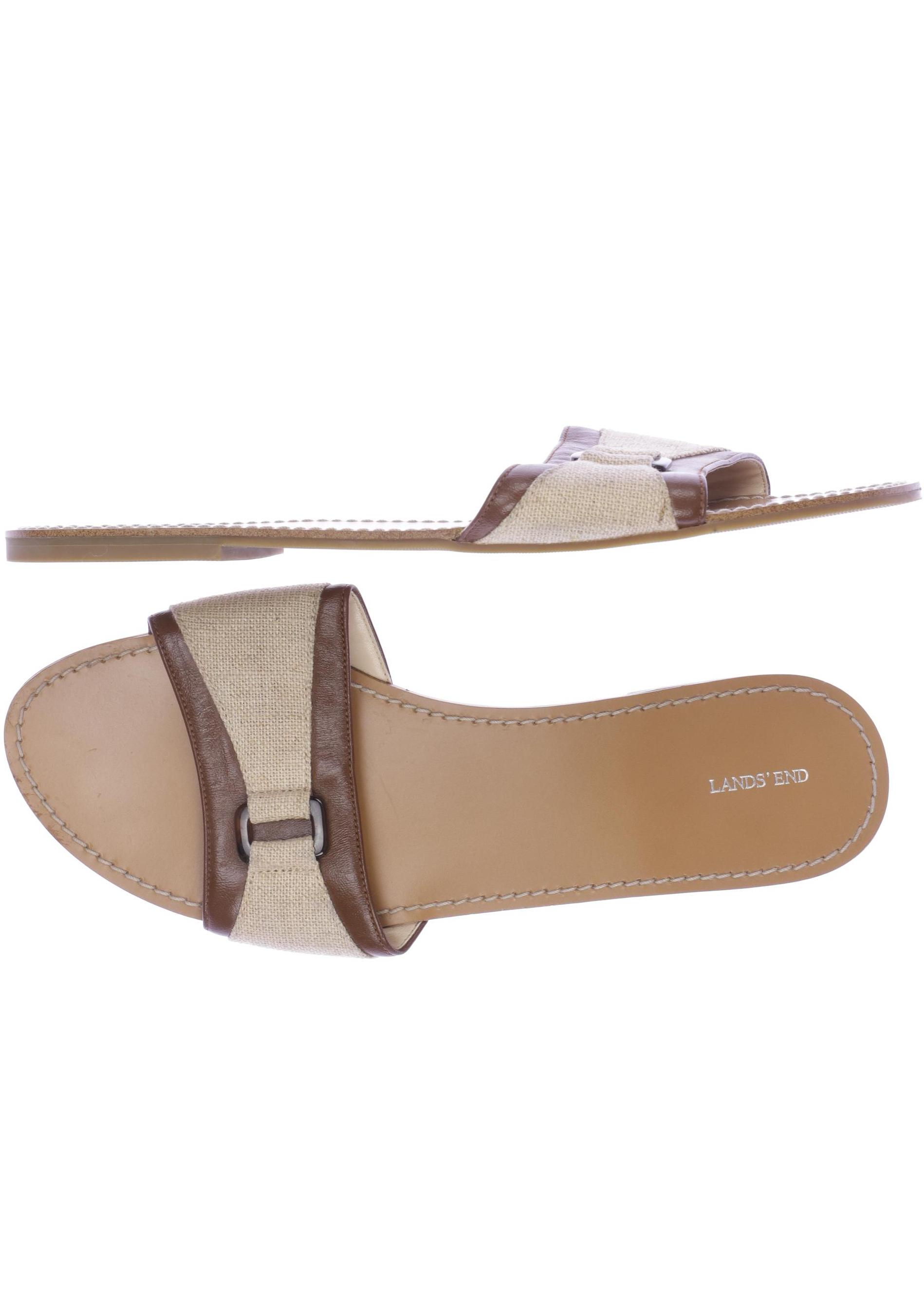 

Lands End Damen Sandale, braun, Gr. 11