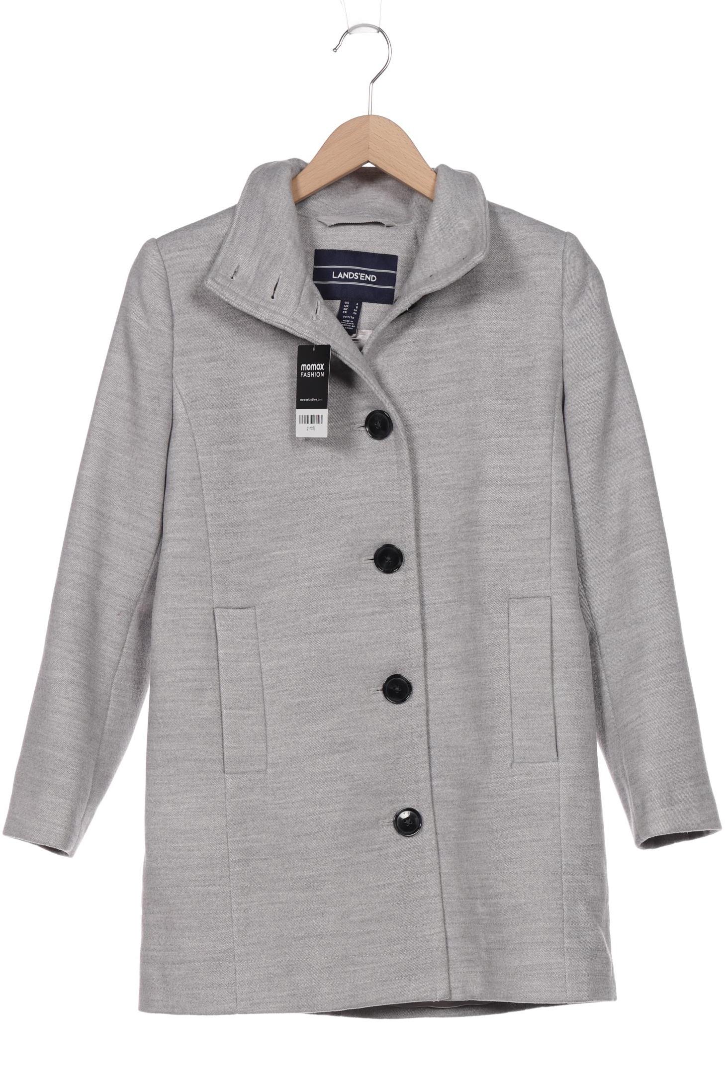 

Lands End Damen Mantel, grau, Gr. 34