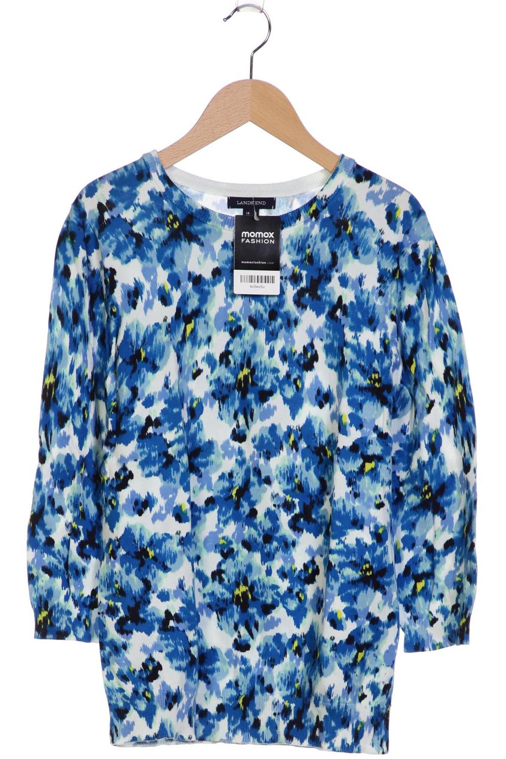 

Lands End Damen Pullover, blau, Gr. 36