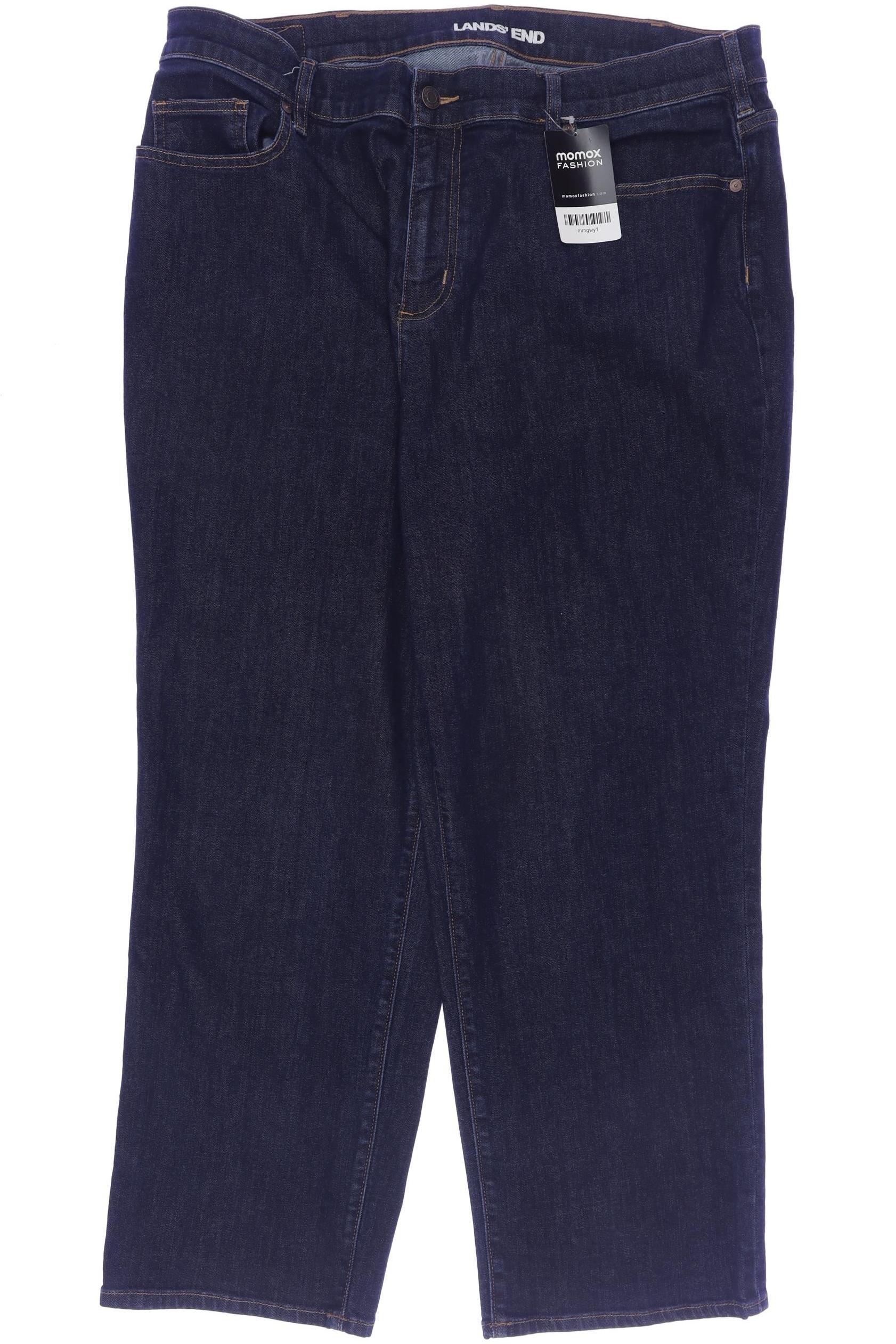 

Lands End Damen Jeans, marineblau, Gr. 50