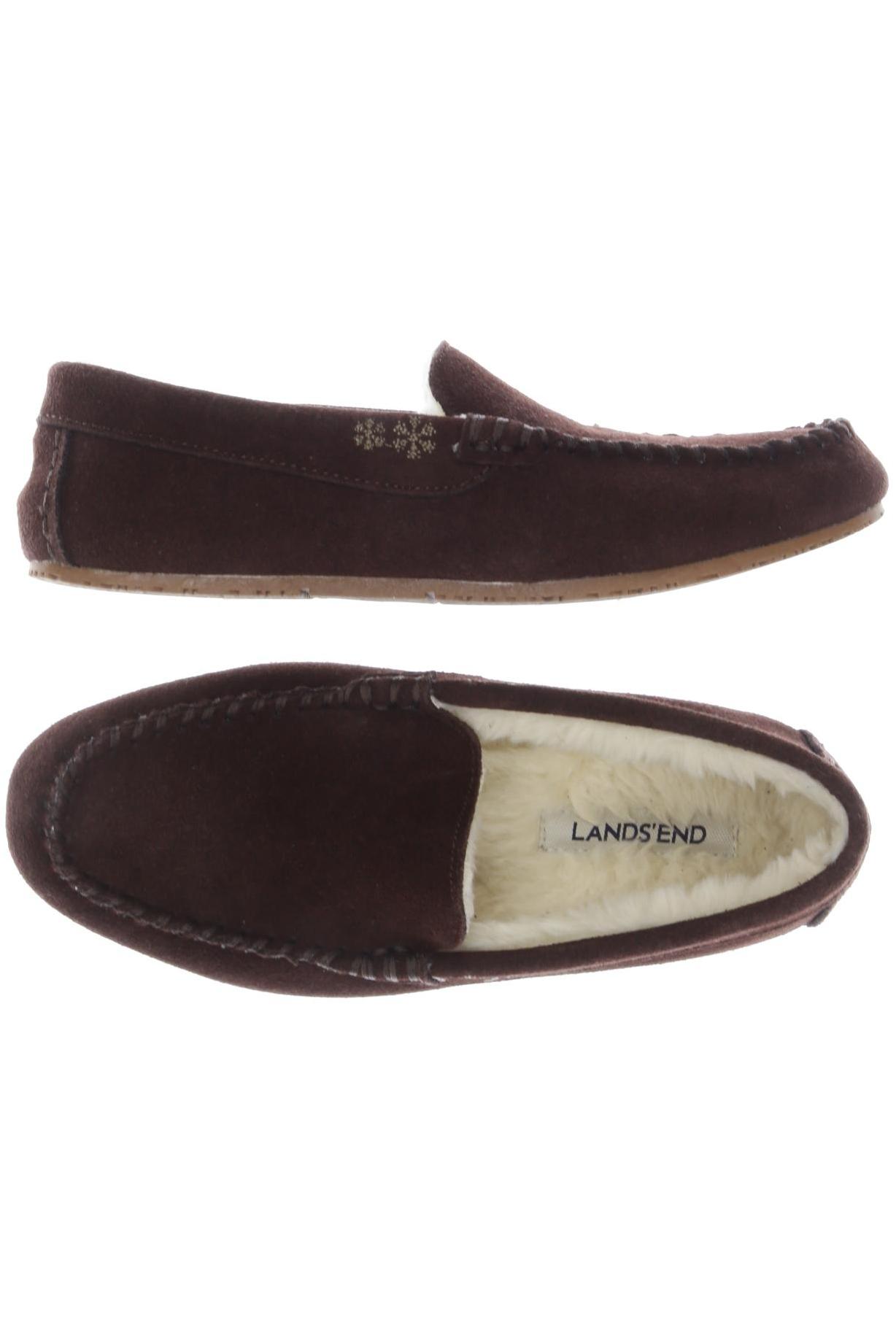 

Lands End Damen Halbschuh, braun, Gr. 37