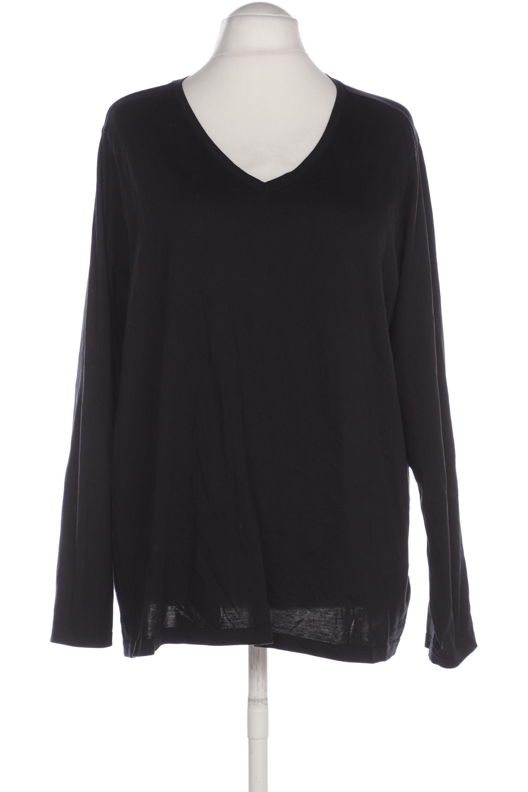 

Lands End Damen Langarmshirt, schwarz, Gr. 56
