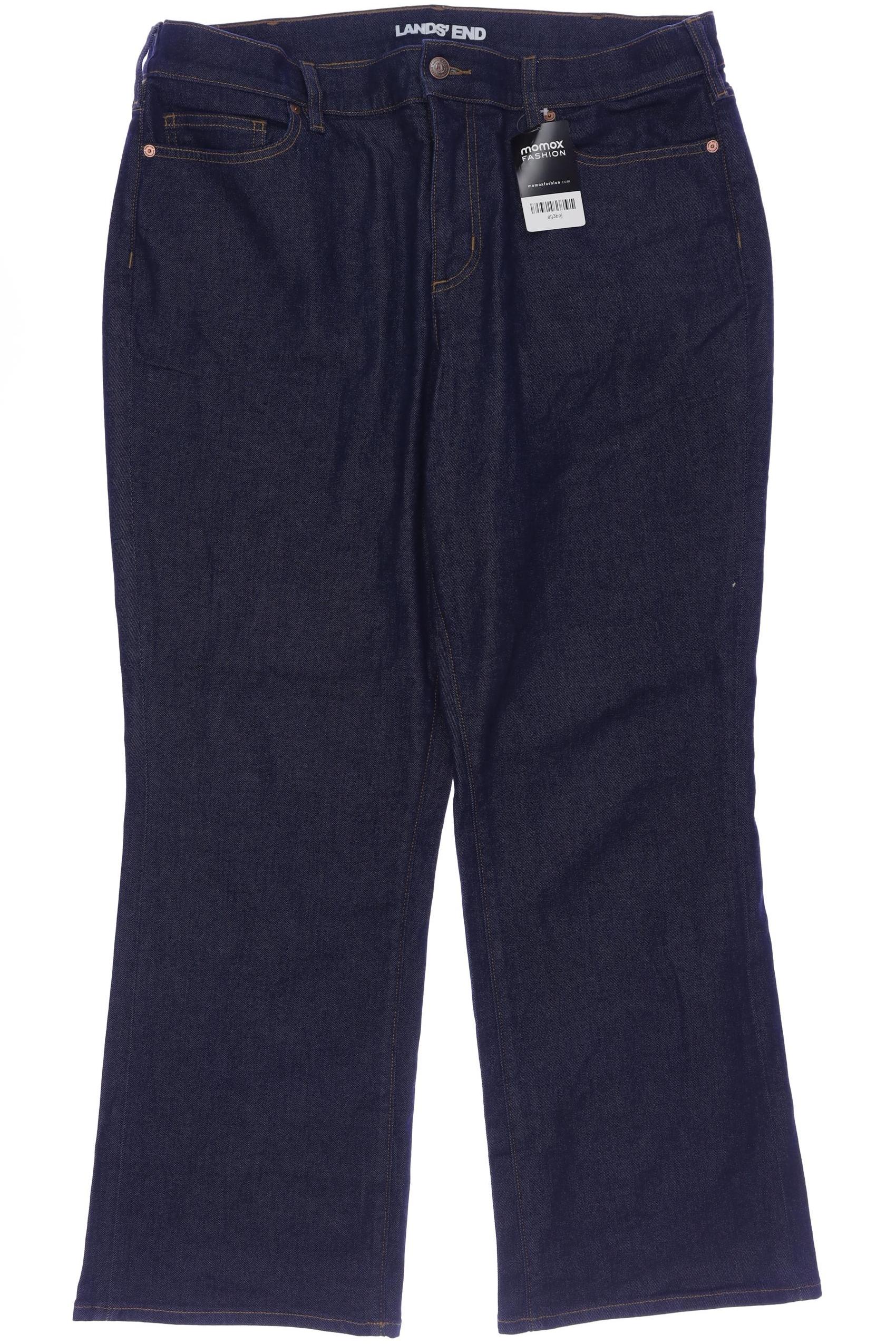 

Lands End Damen Jeans, marineblau, Gr. 50