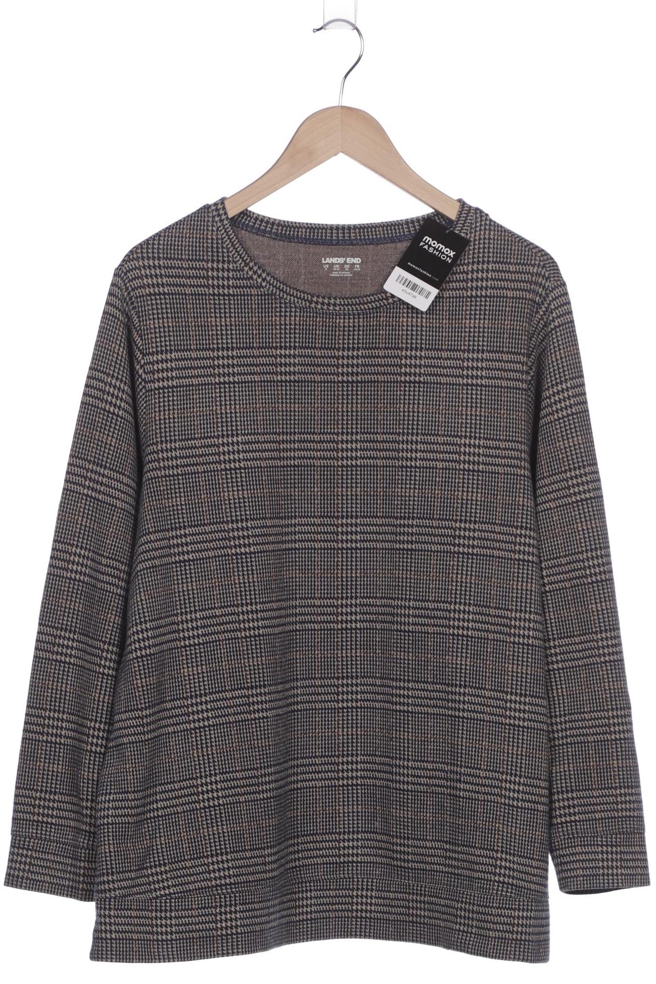 

Lands End Damen Sweatshirt, blau, Gr. 50