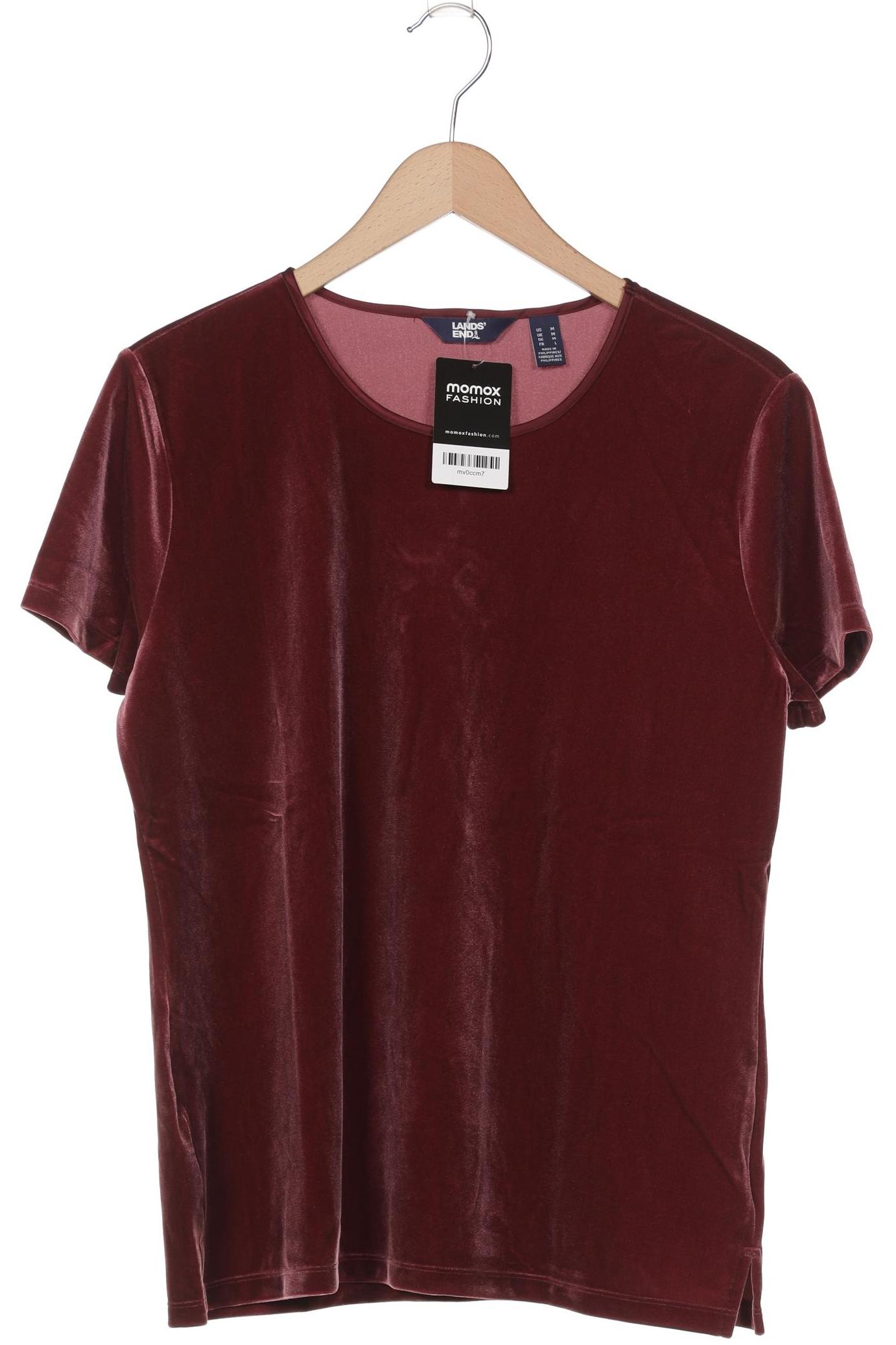 

Lands End Damen T-Shirt, bordeaux, Gr. 38