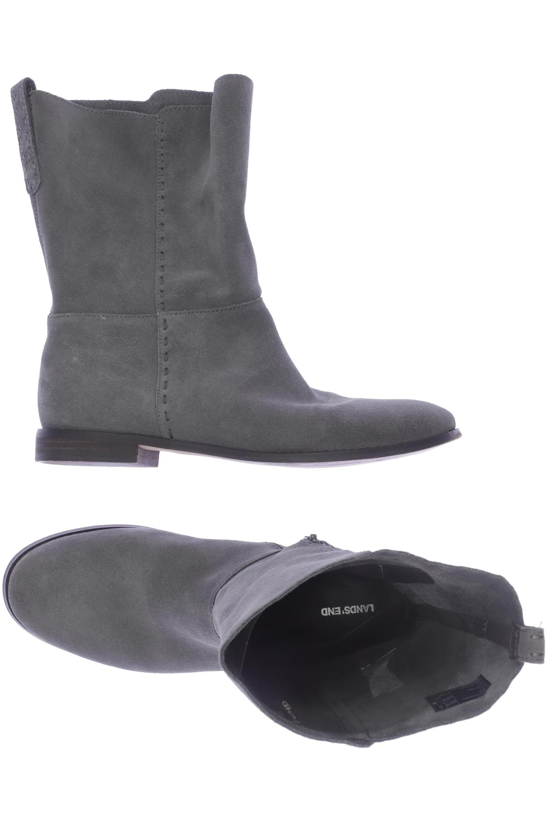 

Lands End Damen Stiefelette, grau, Gr. 39